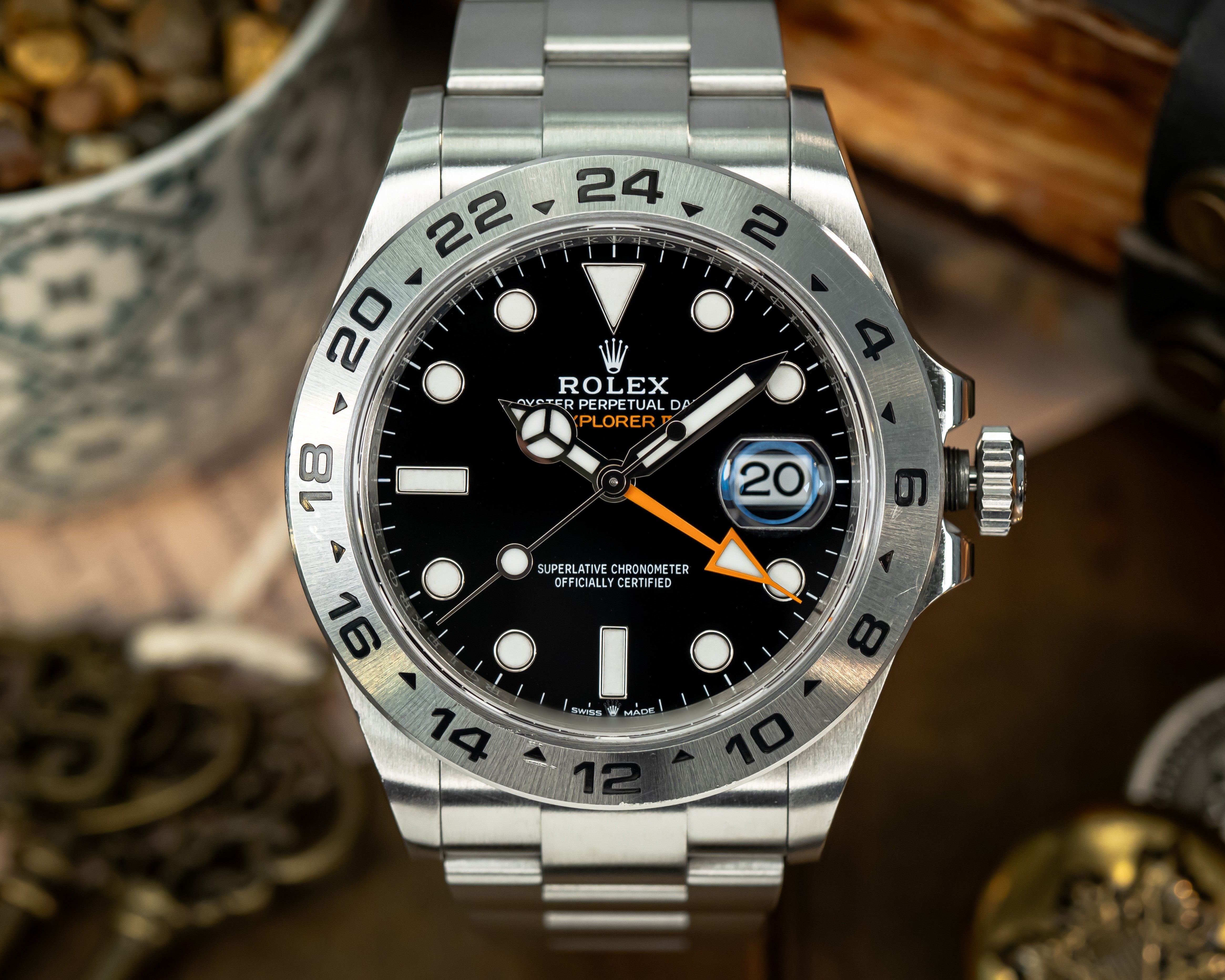 Rolex Explorer II GMT Black Dial - 226570