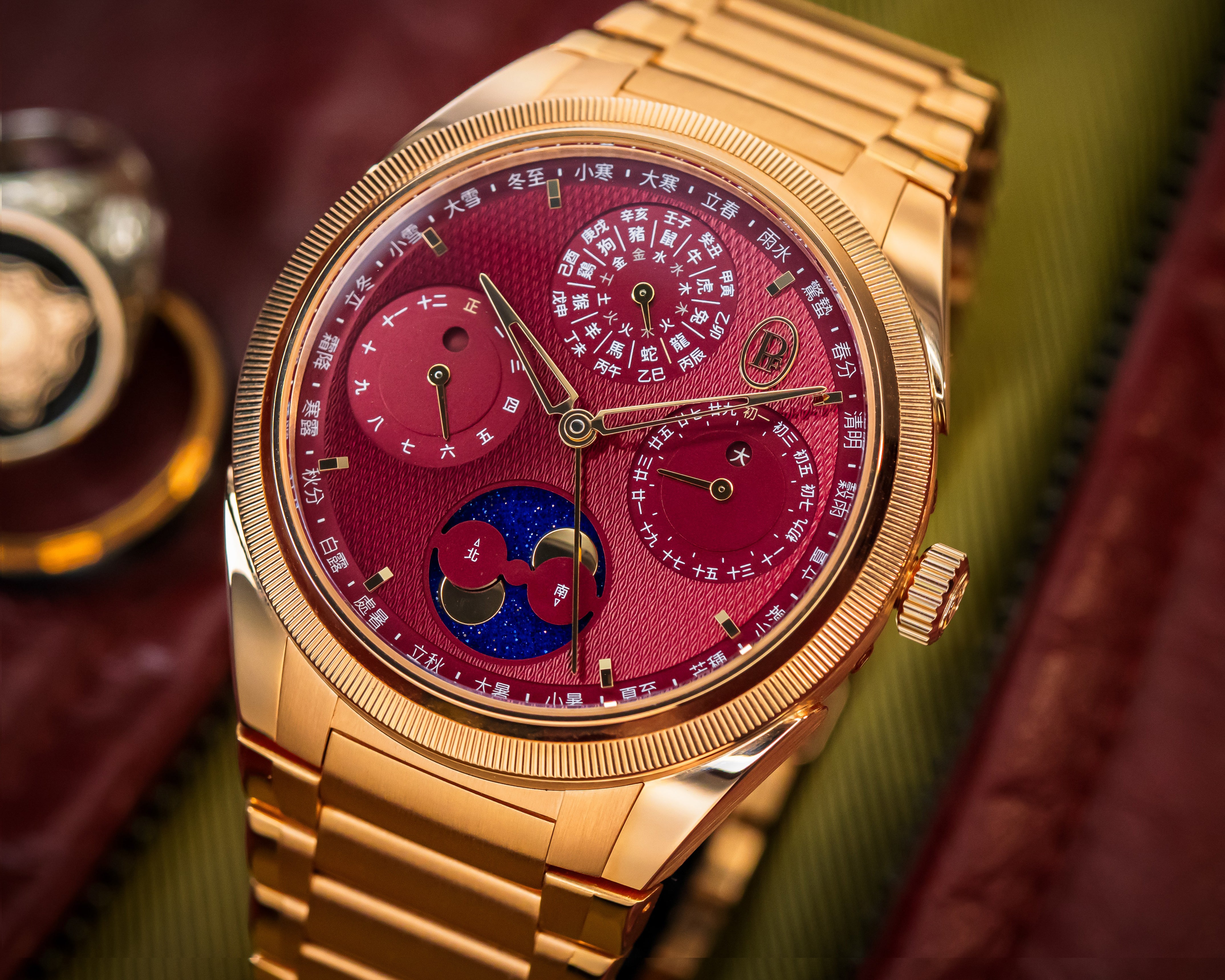 Parmigiani Tonda Xiali Chinese Calendar Rose Gold – PFH982-2022501-200182