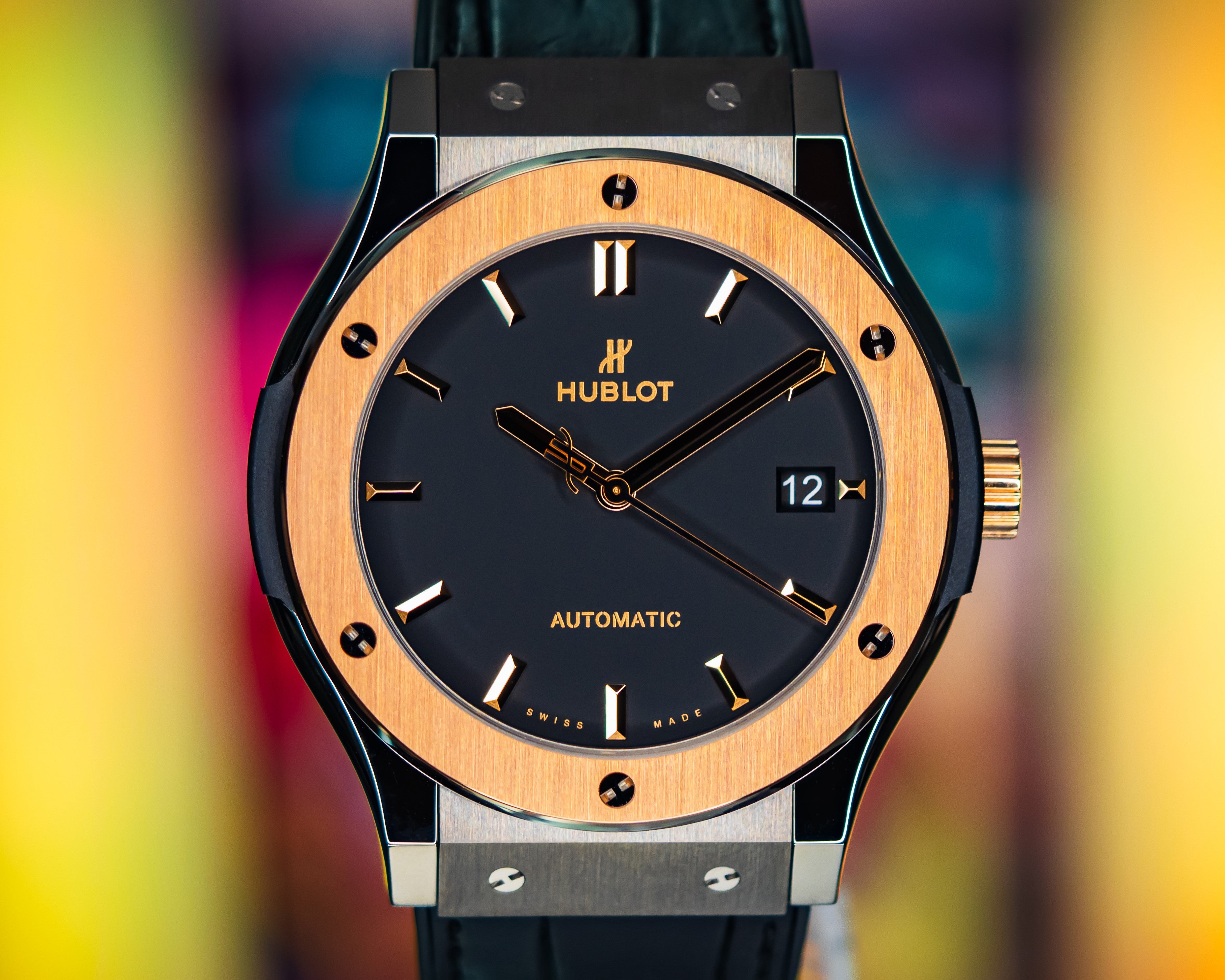 UNWORN Hublot Classic Fusion Titanium King Gold 511.NO.1181.LR