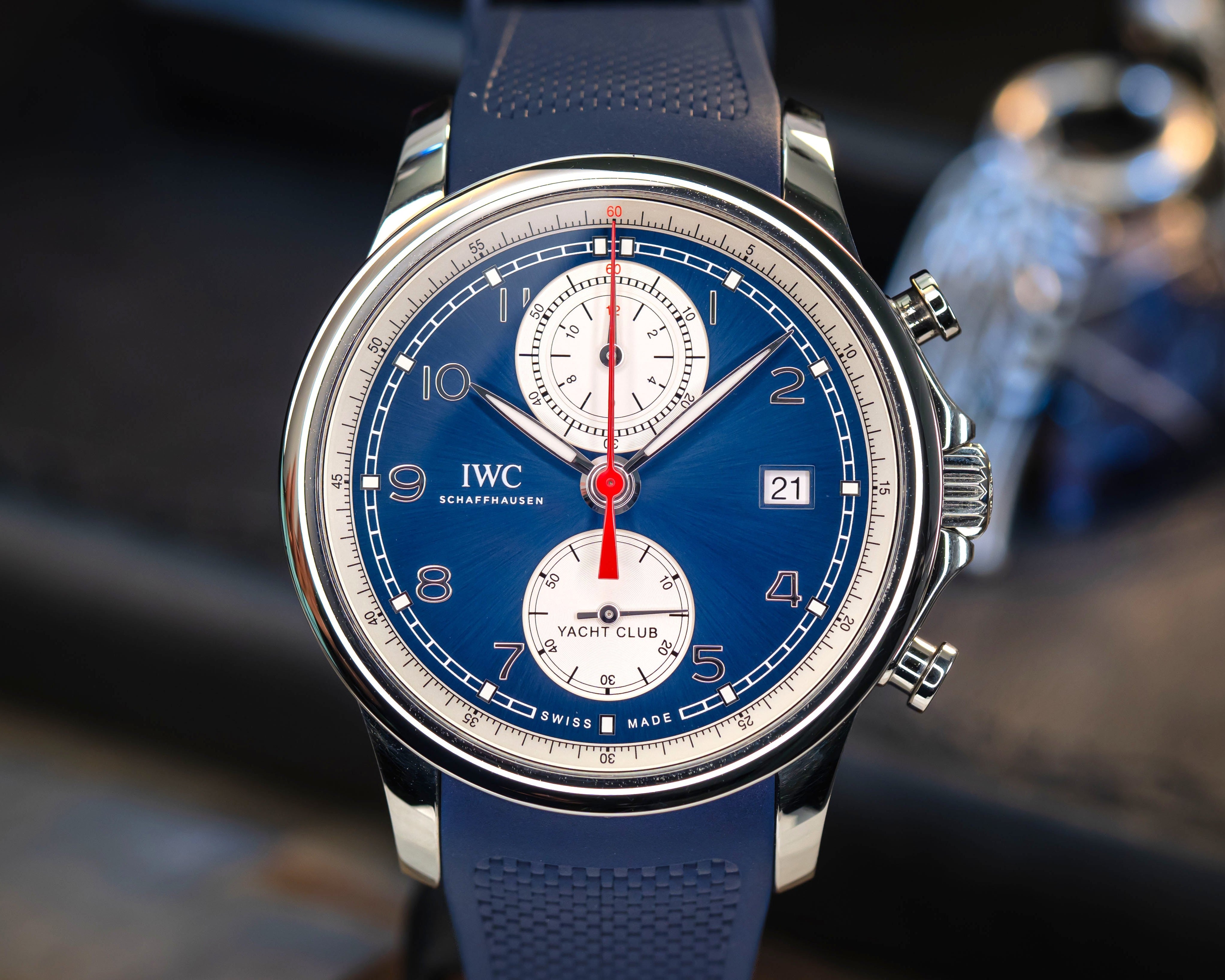 IWC Portugieser Yacht Club Chronograph Blue Dial IW390507