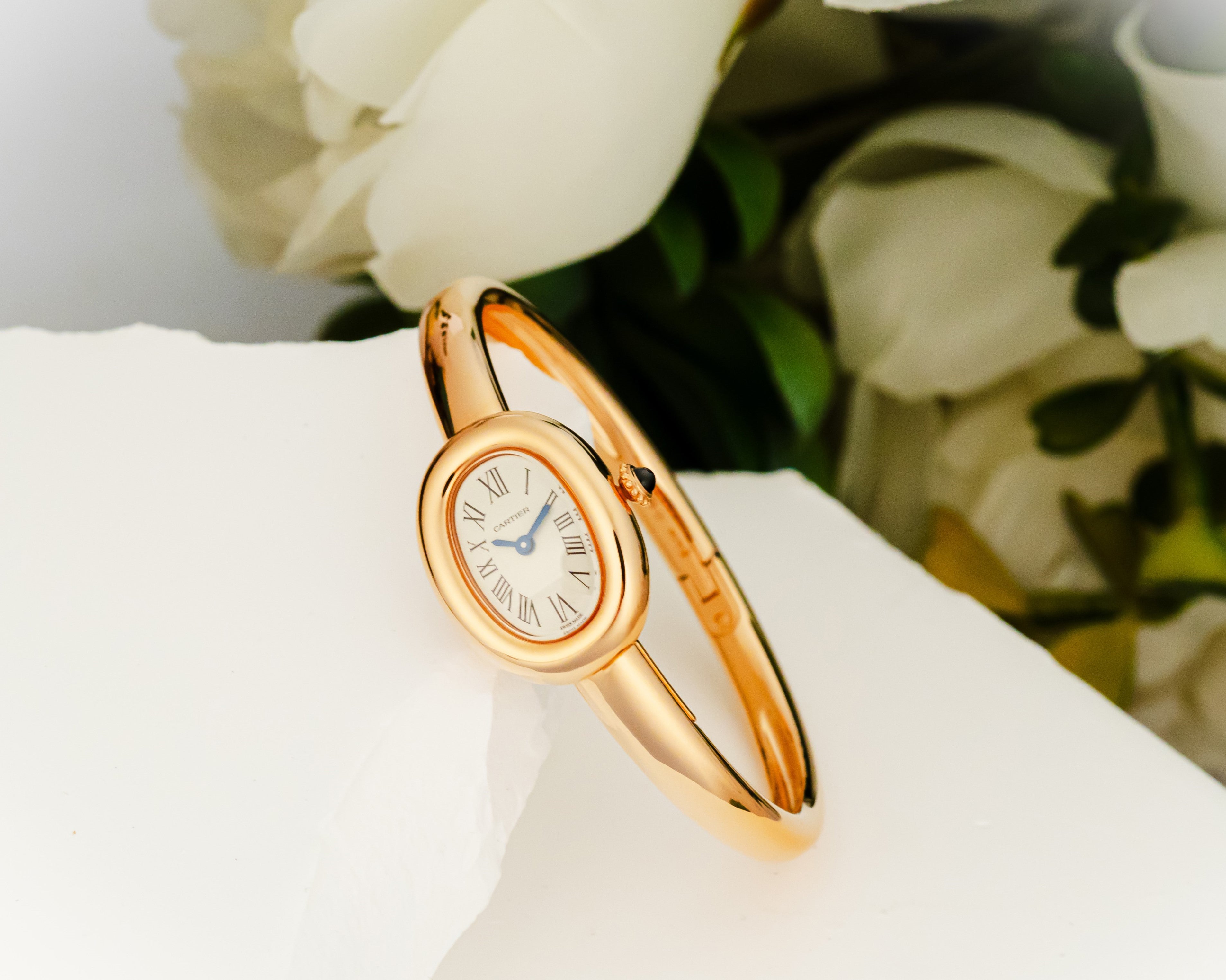 Cartier 18k Rose Gold Baignoire Size 15 WGBA0047