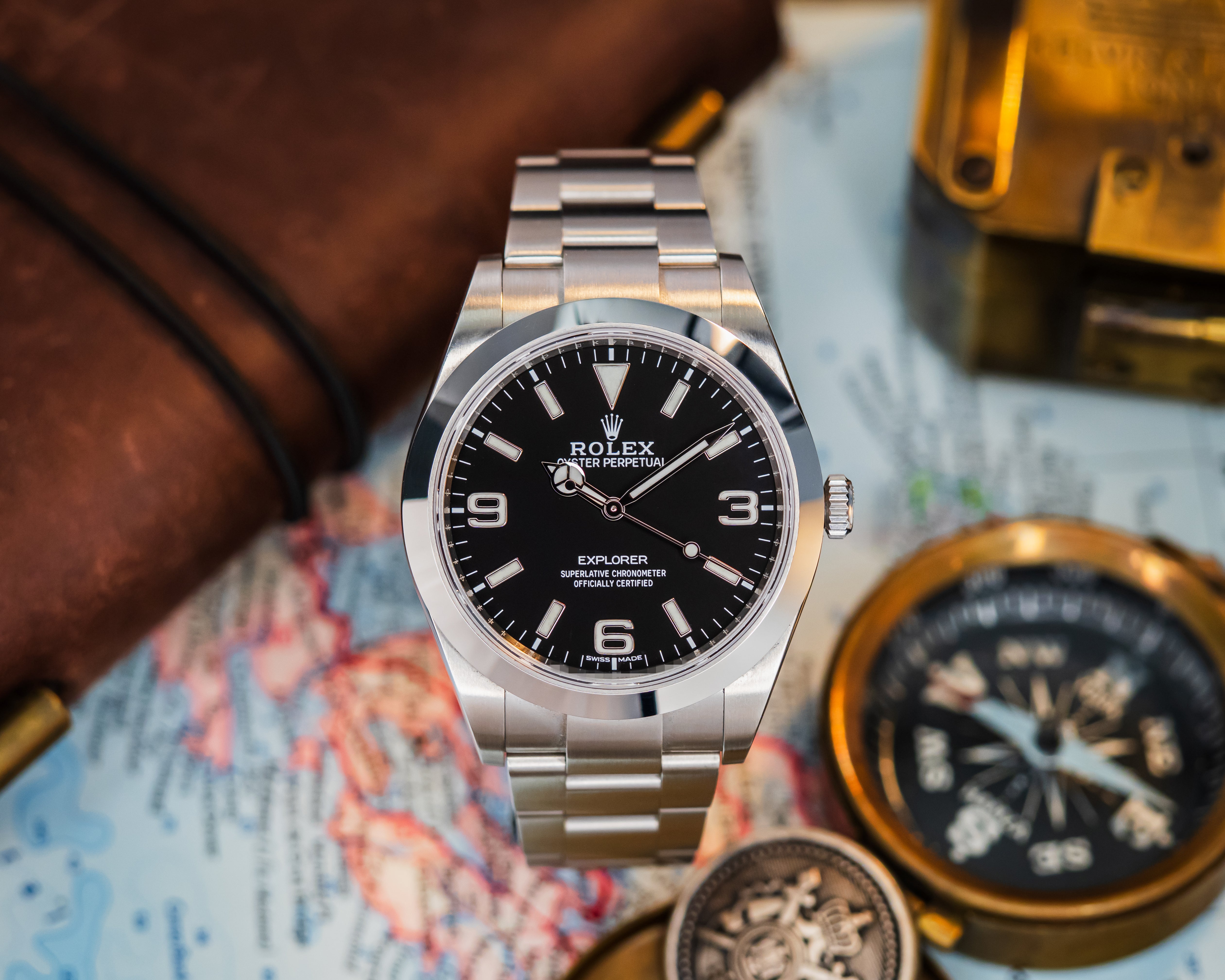 ROLEX EXPLORER I MK2 DIAL 39MM OYSTERSTEEL 214270