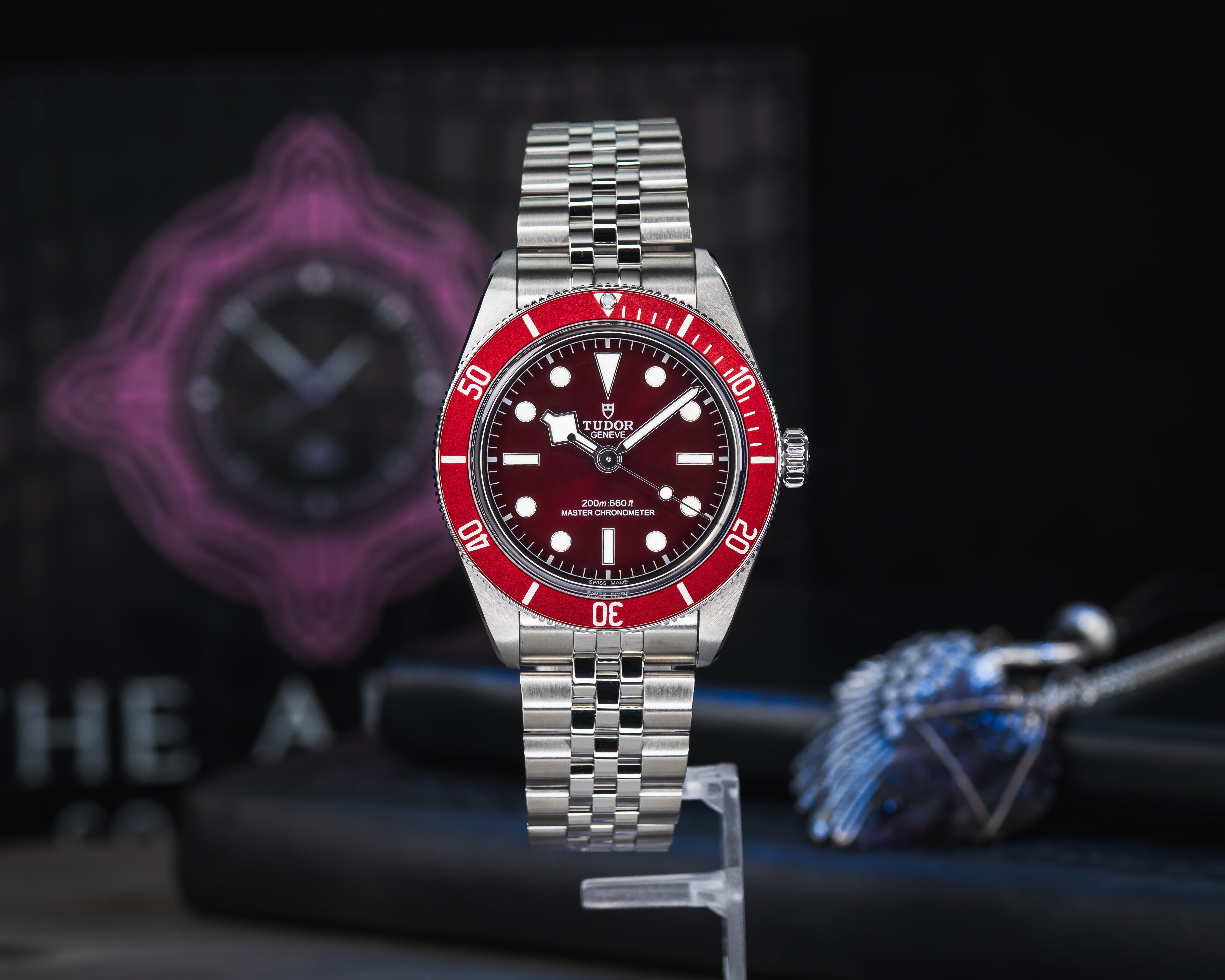 UNWORN TUDOR BLACK BAY 58 BURGUNDY 39MM M7939A1A0RU-0001