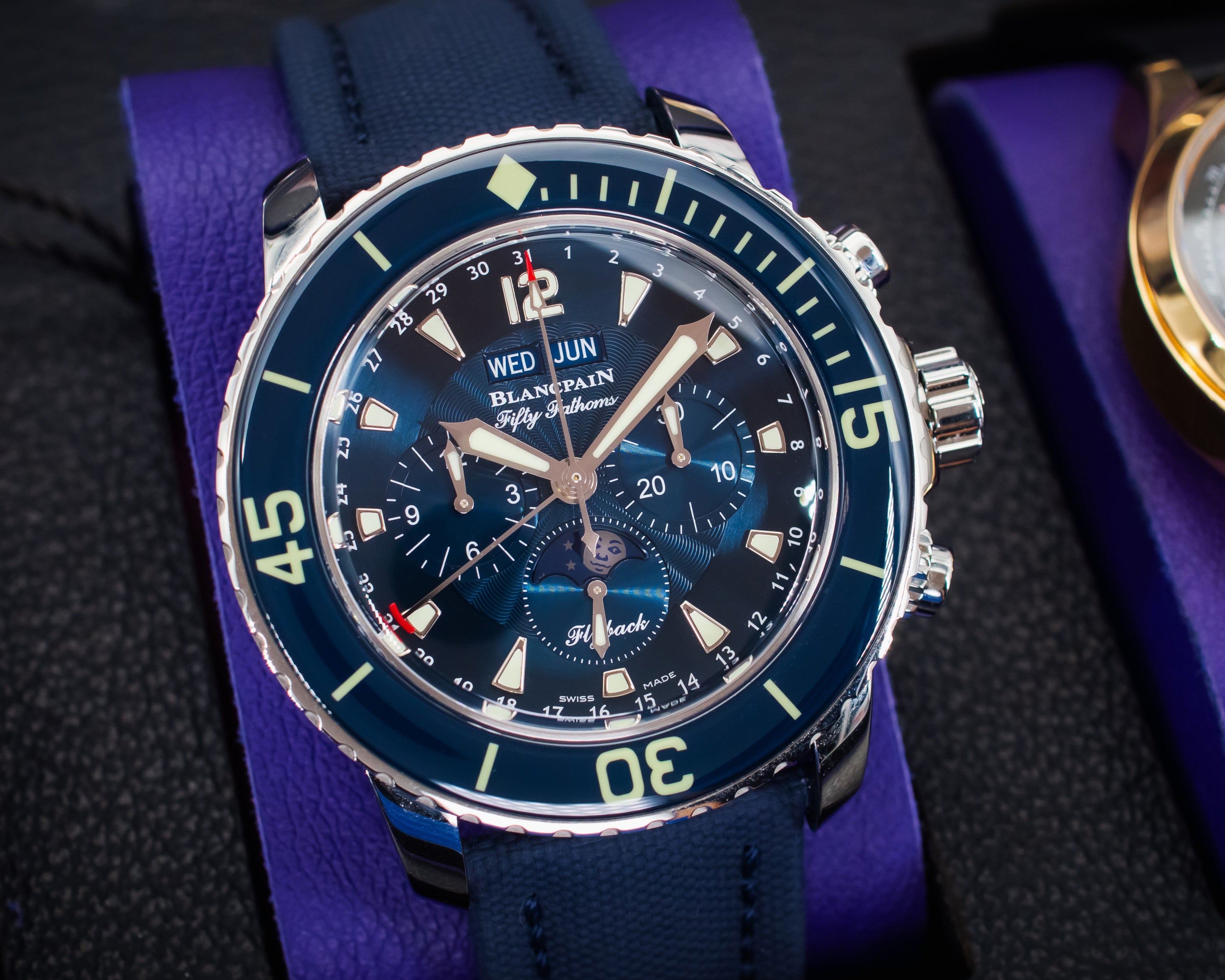 Blancpain Fifty Fathoms Chronograph Calendar Flyback – 5066F-1140-52B