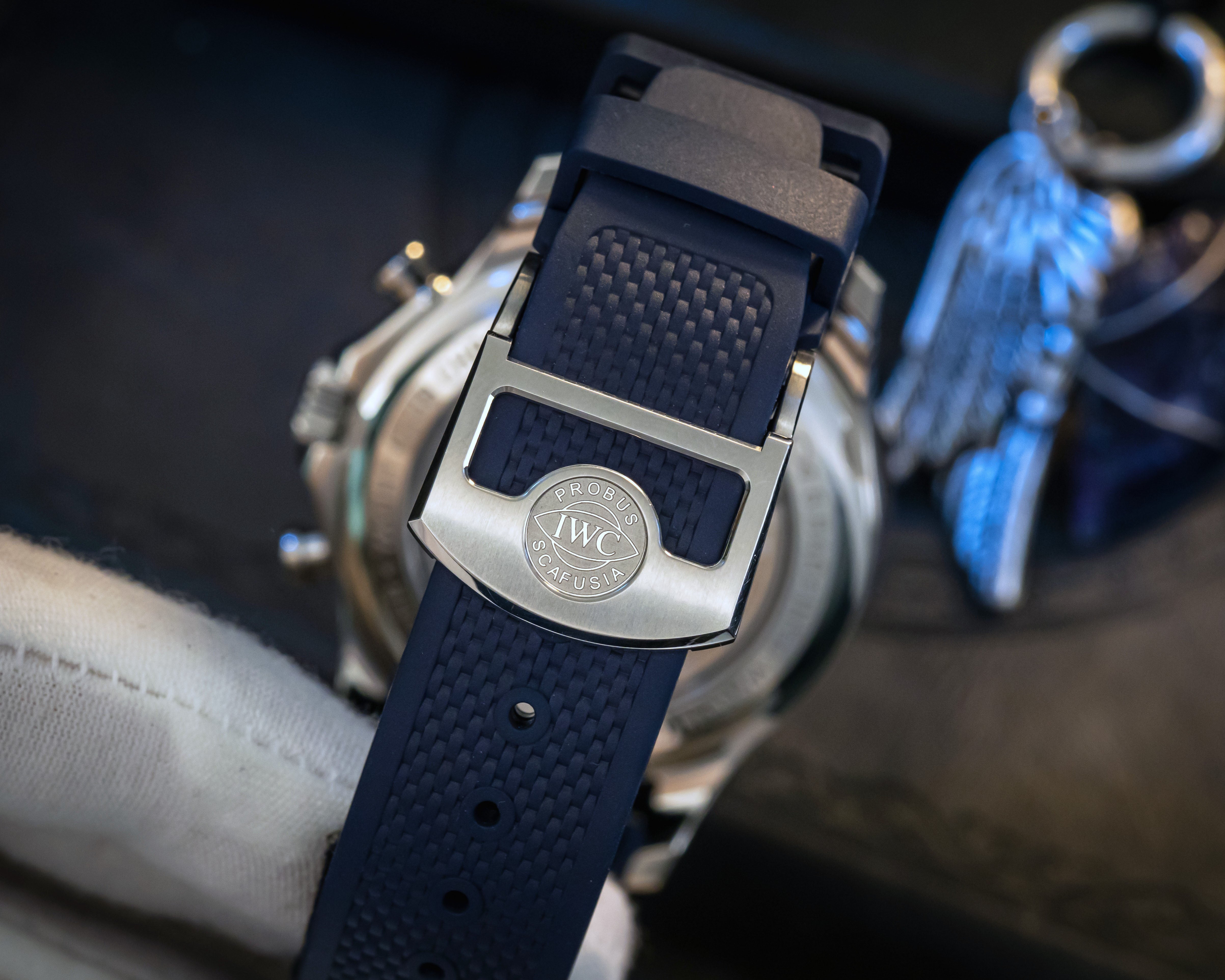 IWC Portugieser Yacht Club Chronograph Blue Dial IW390507
