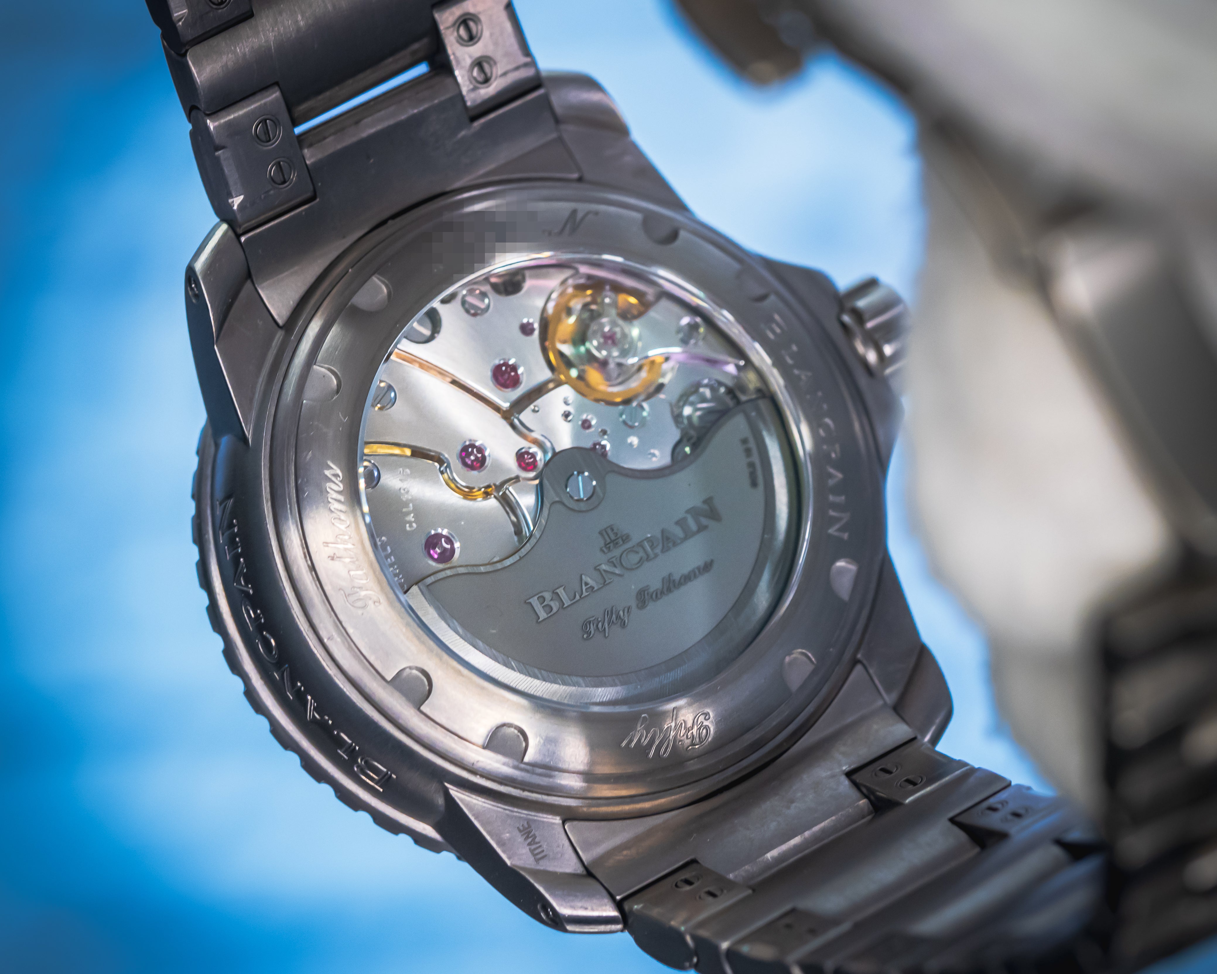 BLANCPAIN FIFTY FATHOMS AUTOMATIQUE TITANIUM 5015-12B40-98B