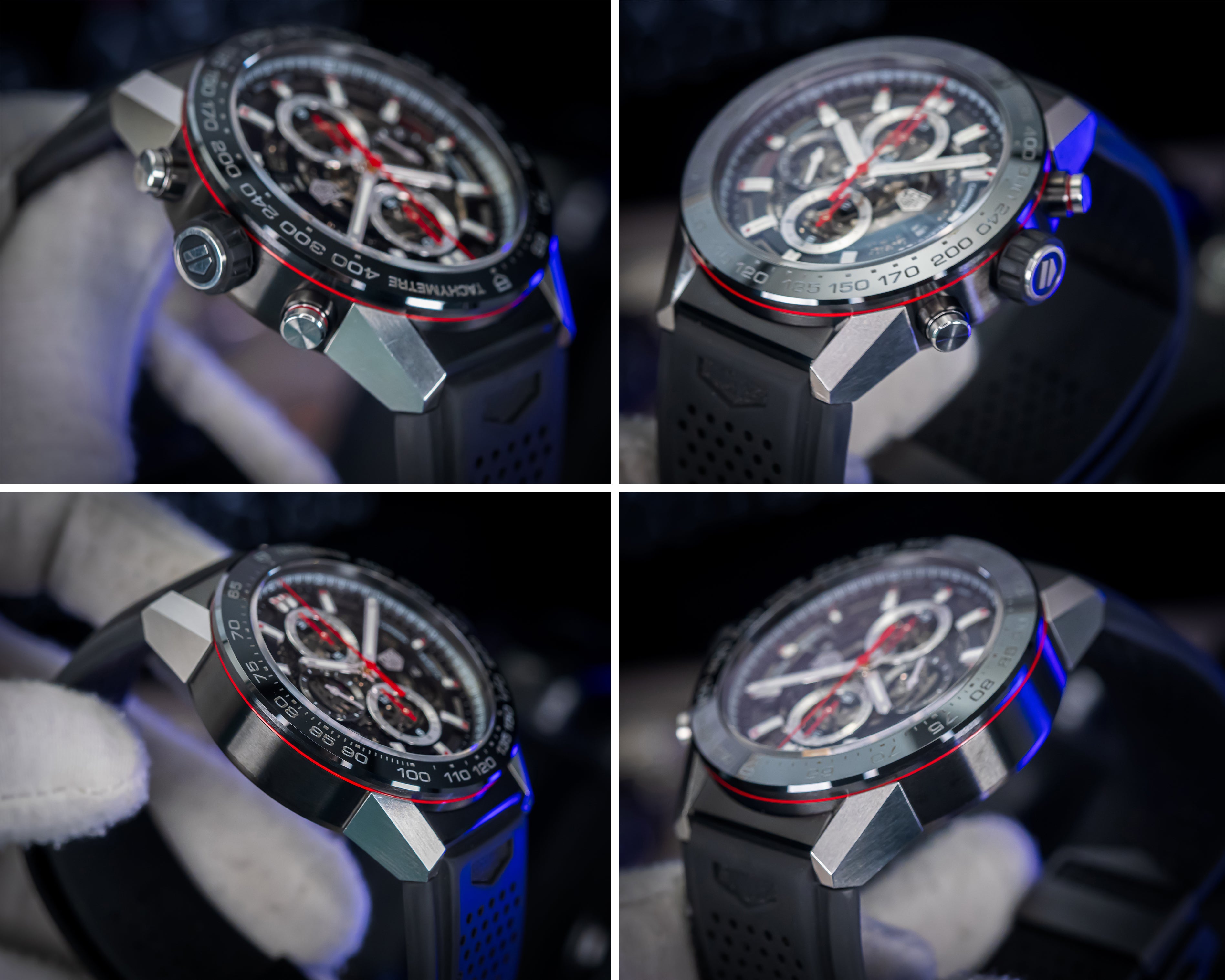 TAG HEUER CARRERA CALIBRE 01 SKELETON CHRONOGRAPH CAR2A1Z.FT6044