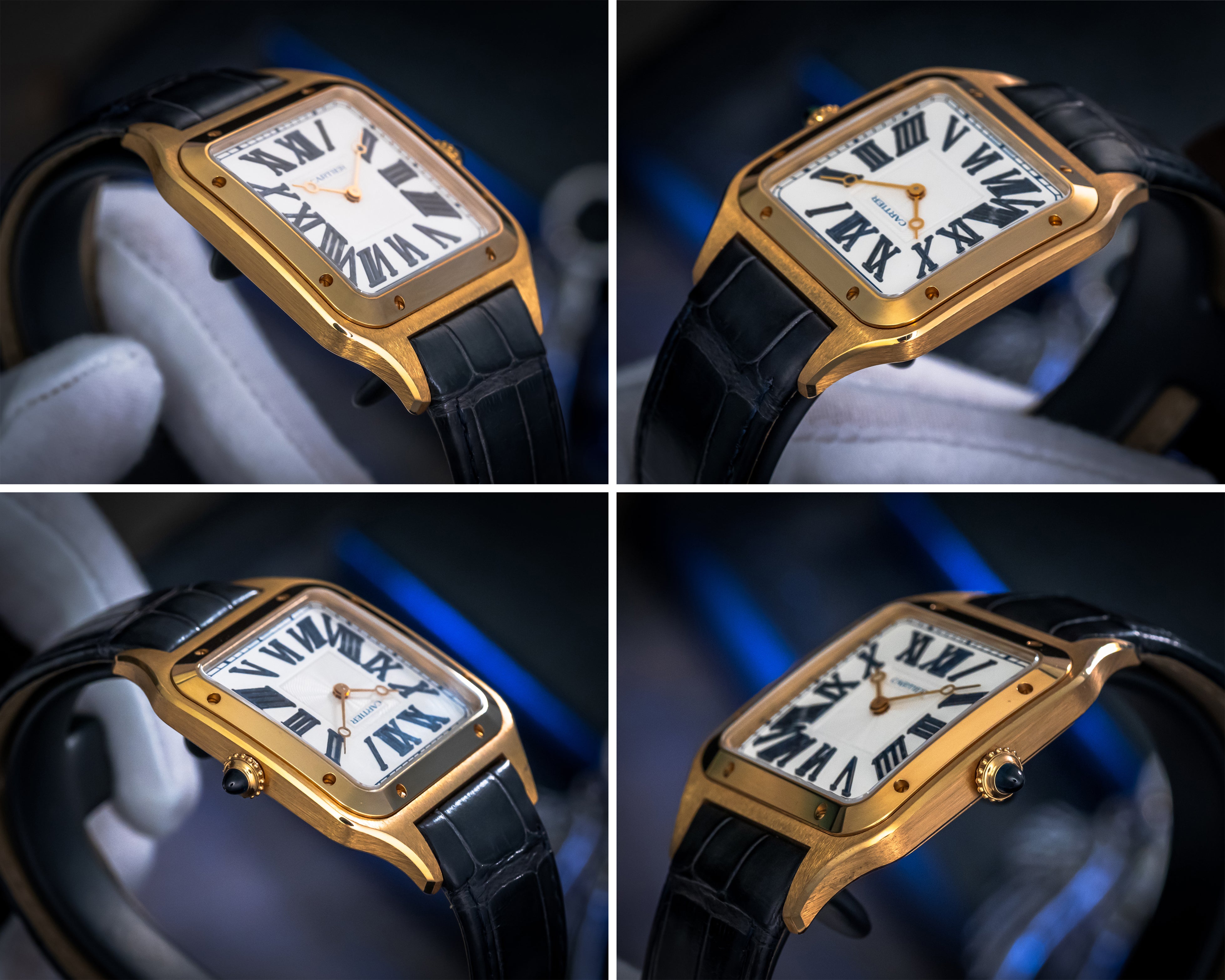 CARTIER SANTOS-DUMONT LIMITED EXTRA LARGE 18KT YELLOW GOLD – WGSA0084