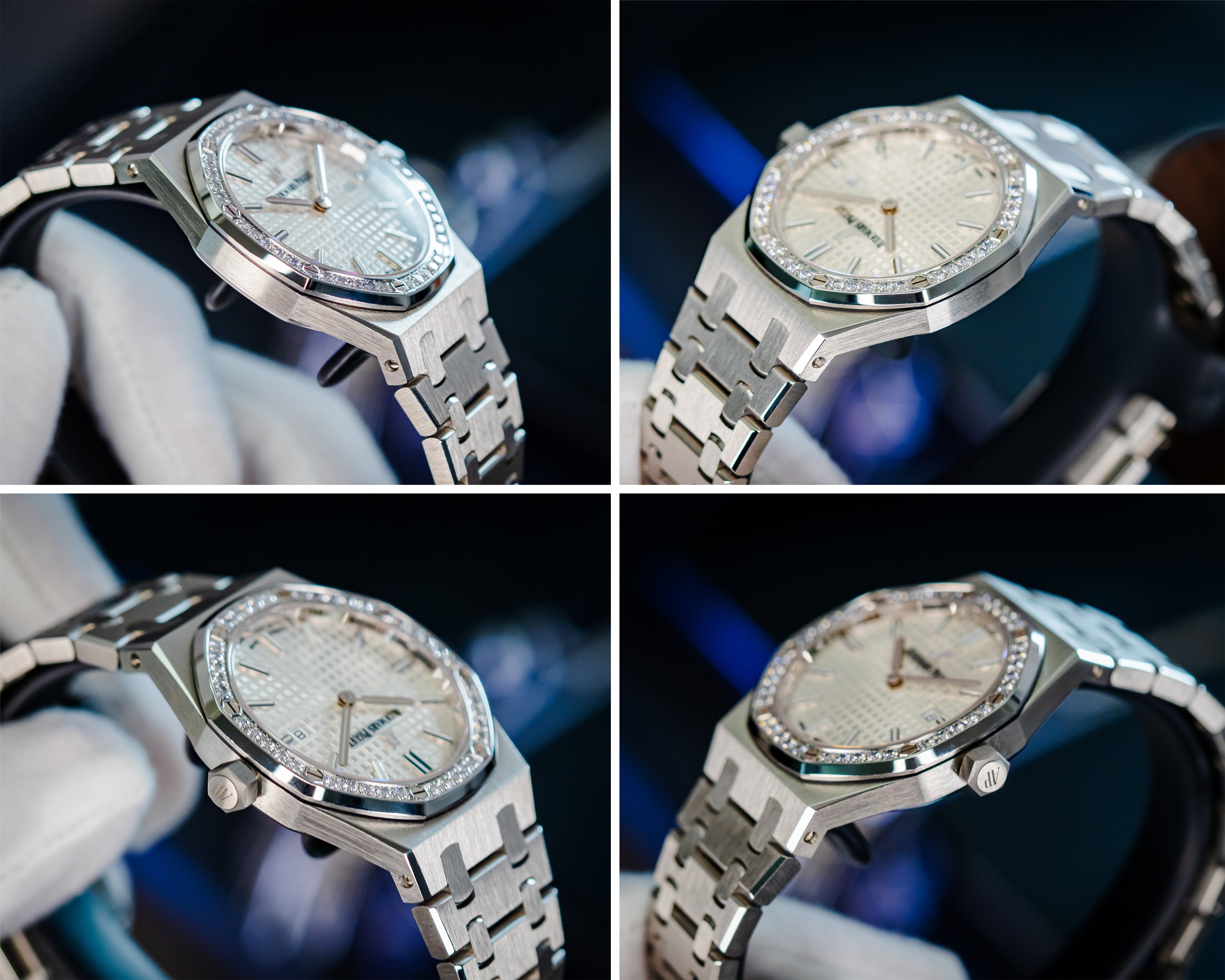 AUDEMARS PIGUET ROYAL OAK QUARTZ DIAMONDS LADIES WATCH 33MM – 67651ST.ZZ.1261ST.01