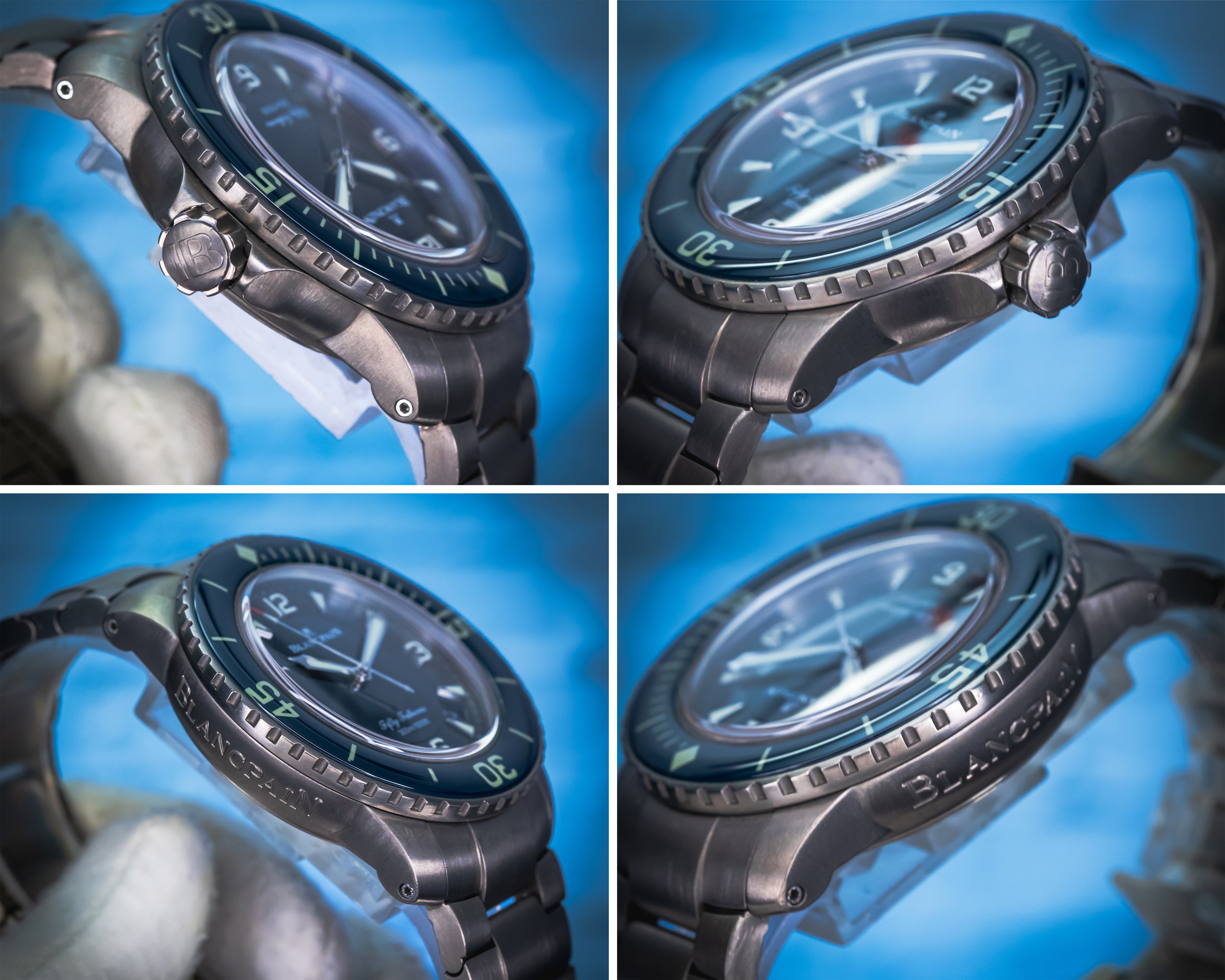 BLANCPAIN FIFTY FATHOMS AUTOMATIQUE TITANIUM 5015-12B40-98B