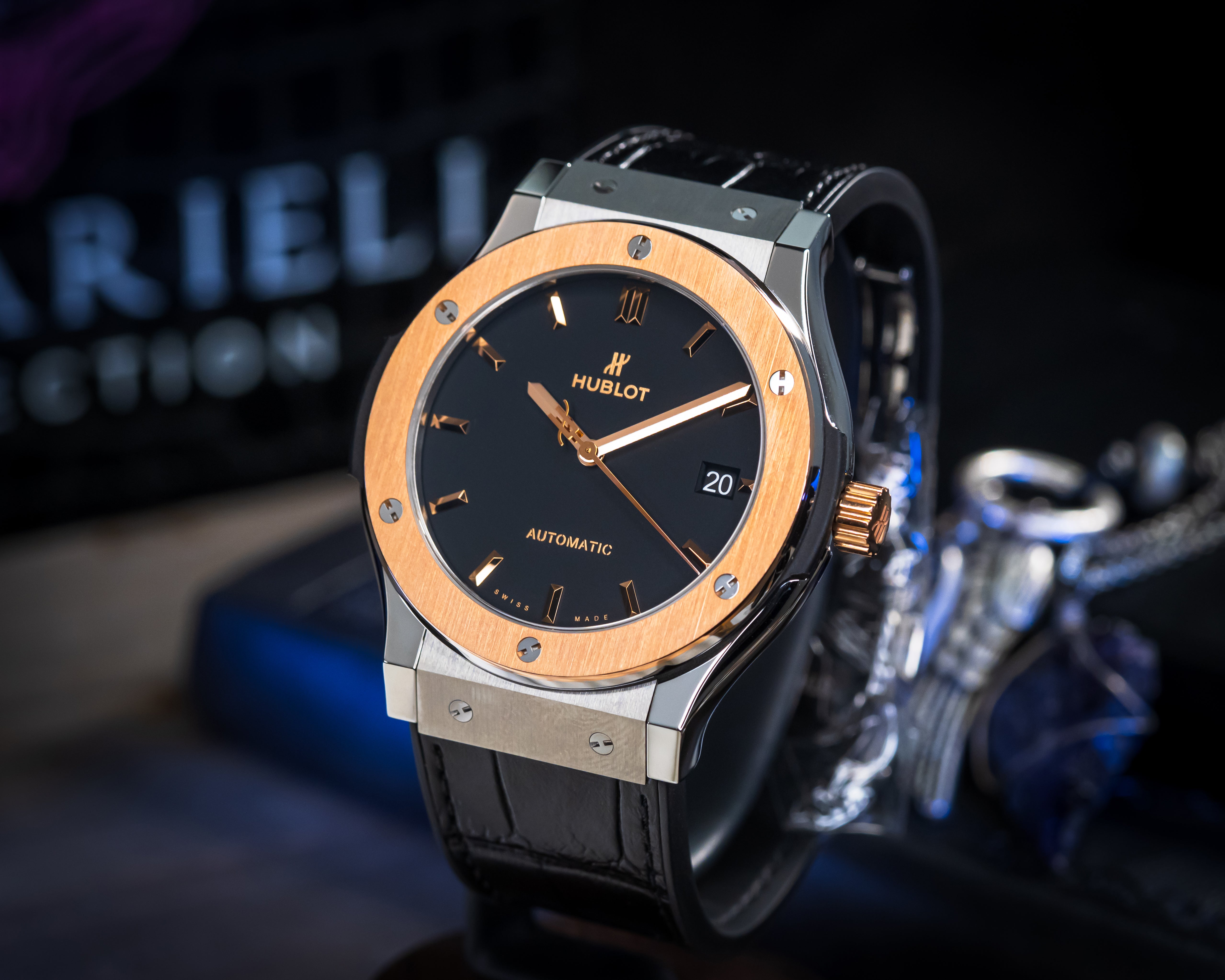 UNWORN Hublot Classic Fusion Titanium King Gold 511.NO.1181.LR