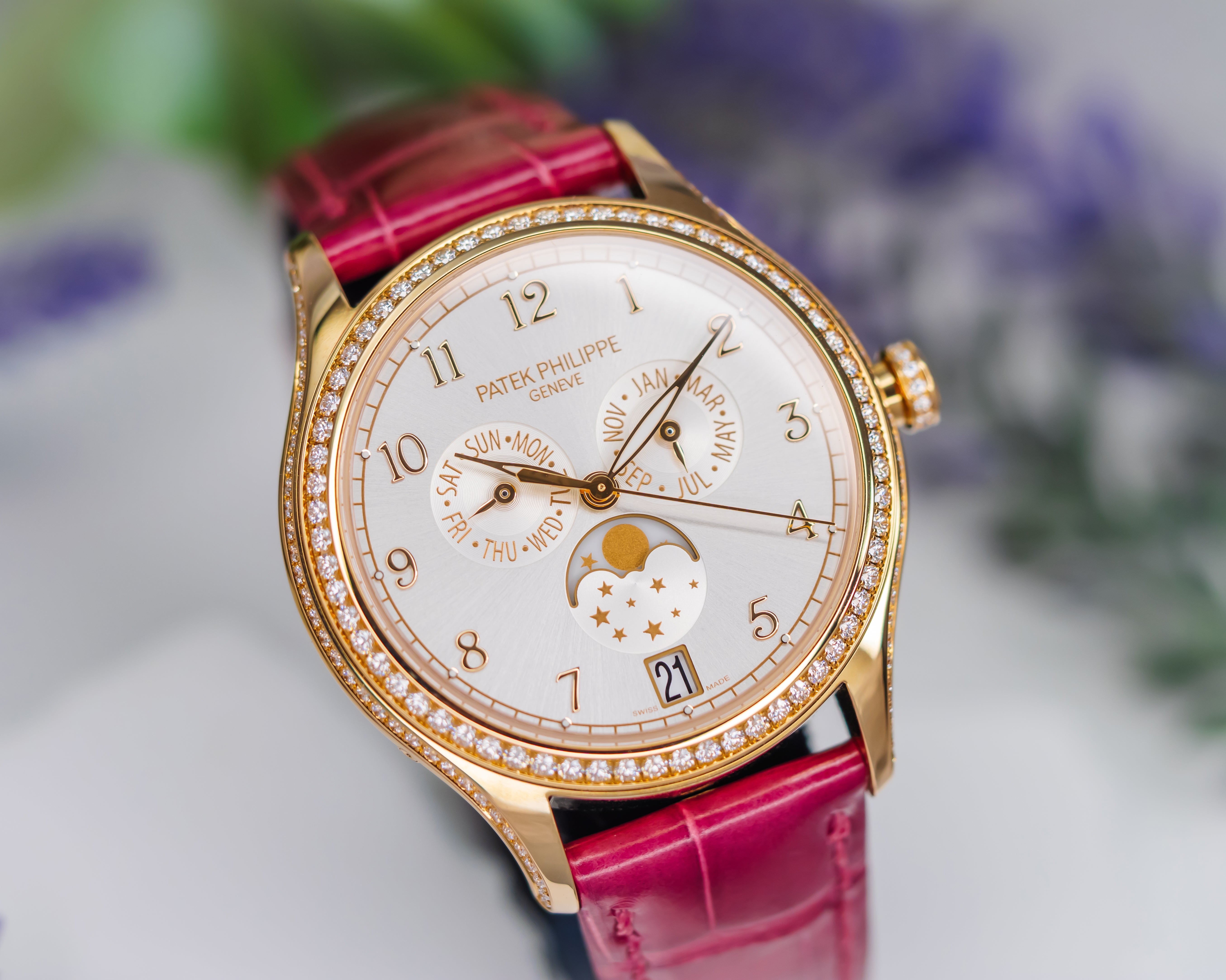 Patek Philippe Annual Calendar Complications 18k Rose Gold Diamond – 4947R