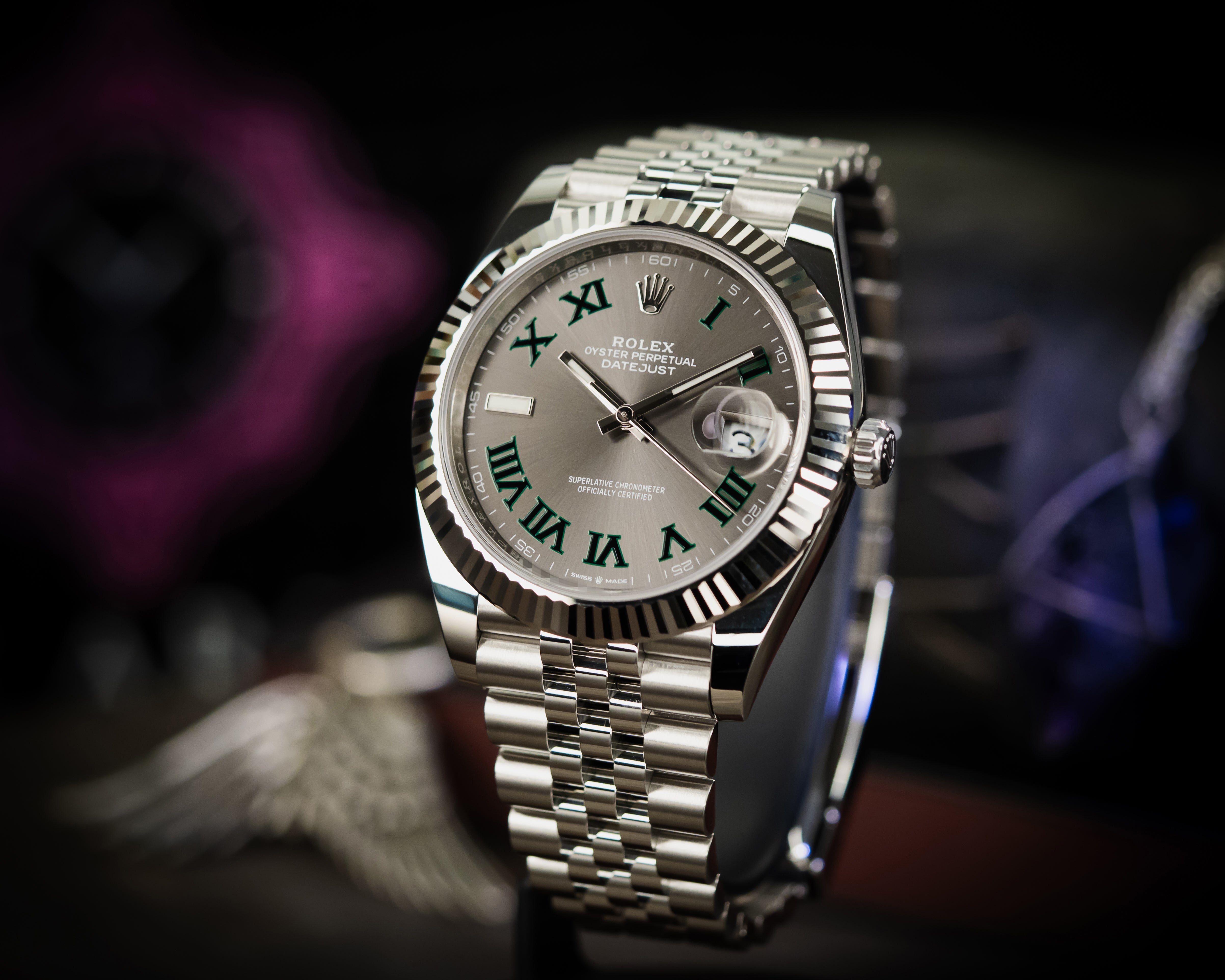 Rolex Datejust 41 Wimbledon Dial 126334