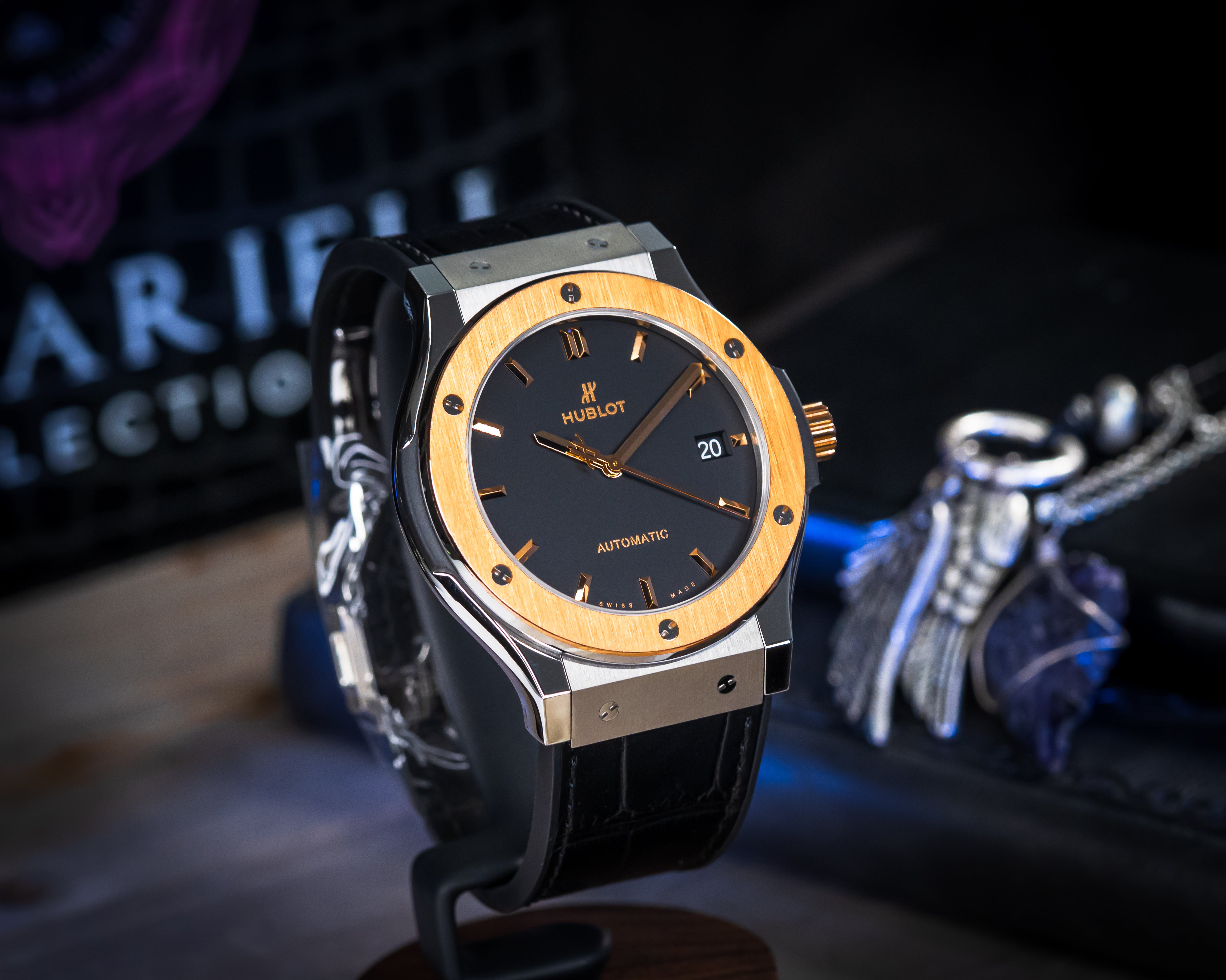UNWORN Hublot Classic Fusion Titanium King Gold 511.NO.1181.LR