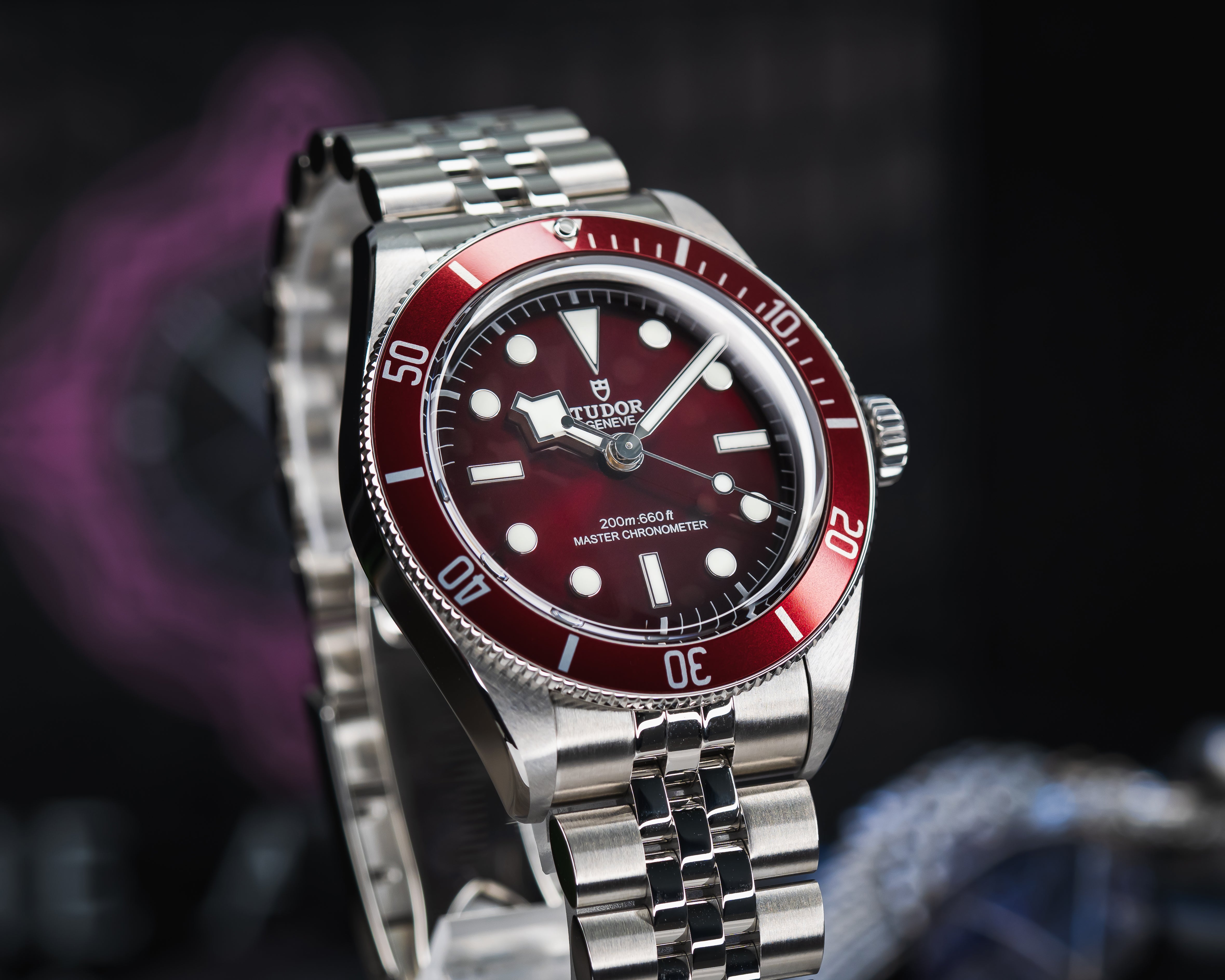 UNWORN TUDOR BLACK BAY 58 BURGUNDY 39MM M7939A1A0RU-0001