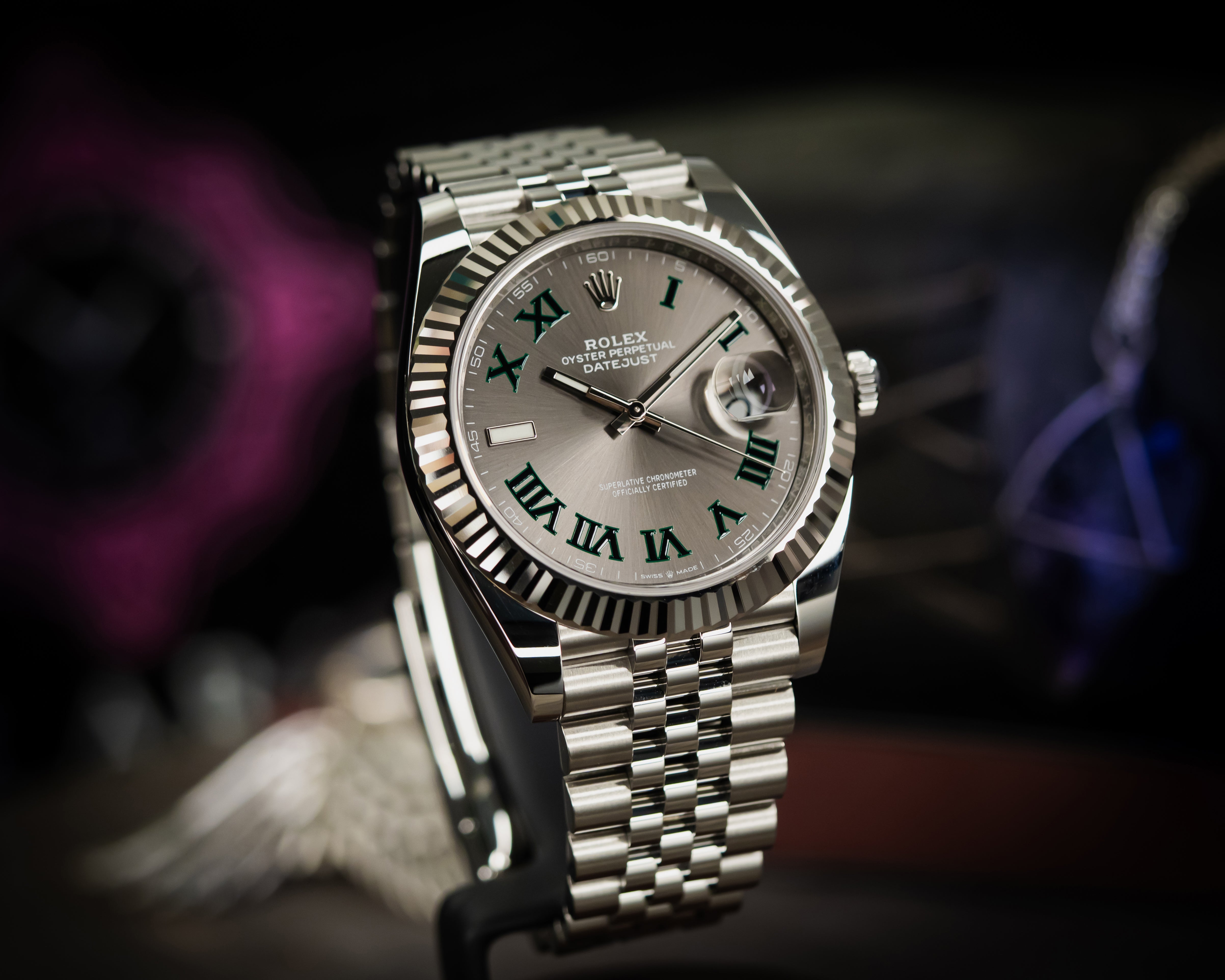 Rolex Datejust 41 Wimbledon Dial 126334