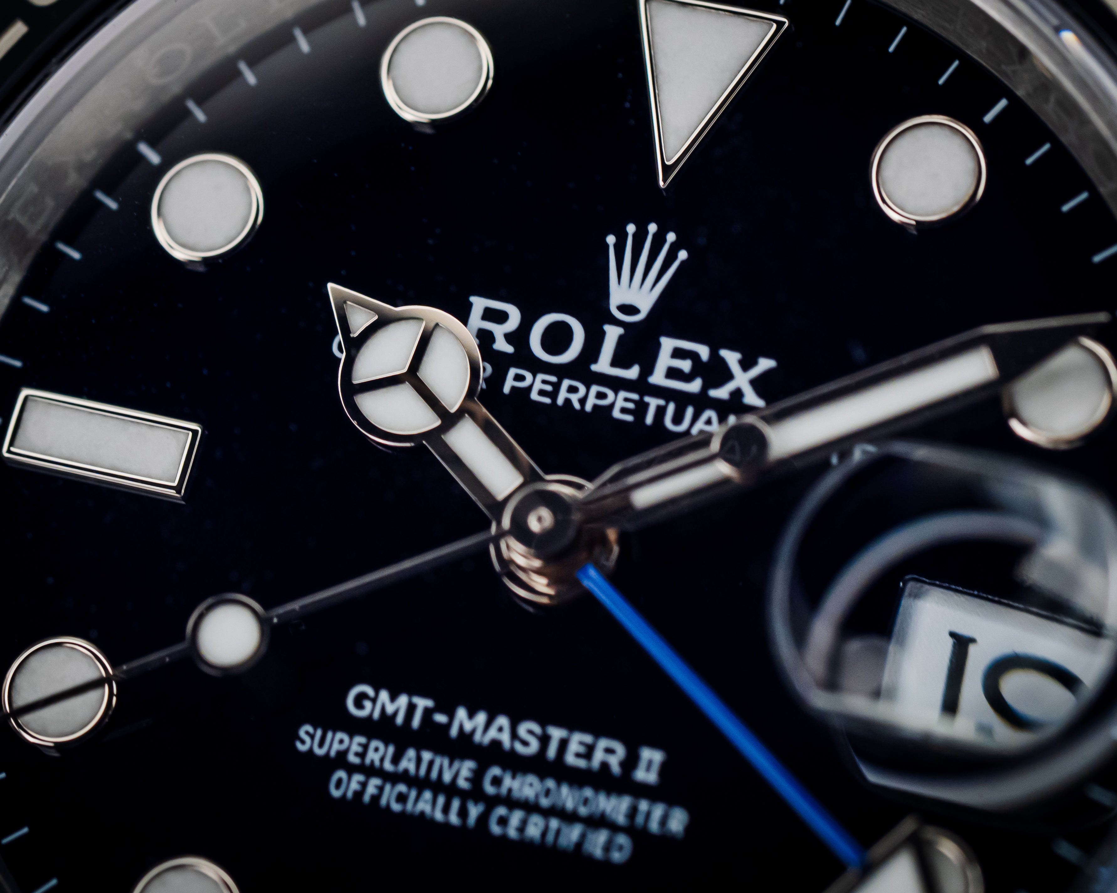 Rolex GMT Master II “Batgirl” 126710BLNR