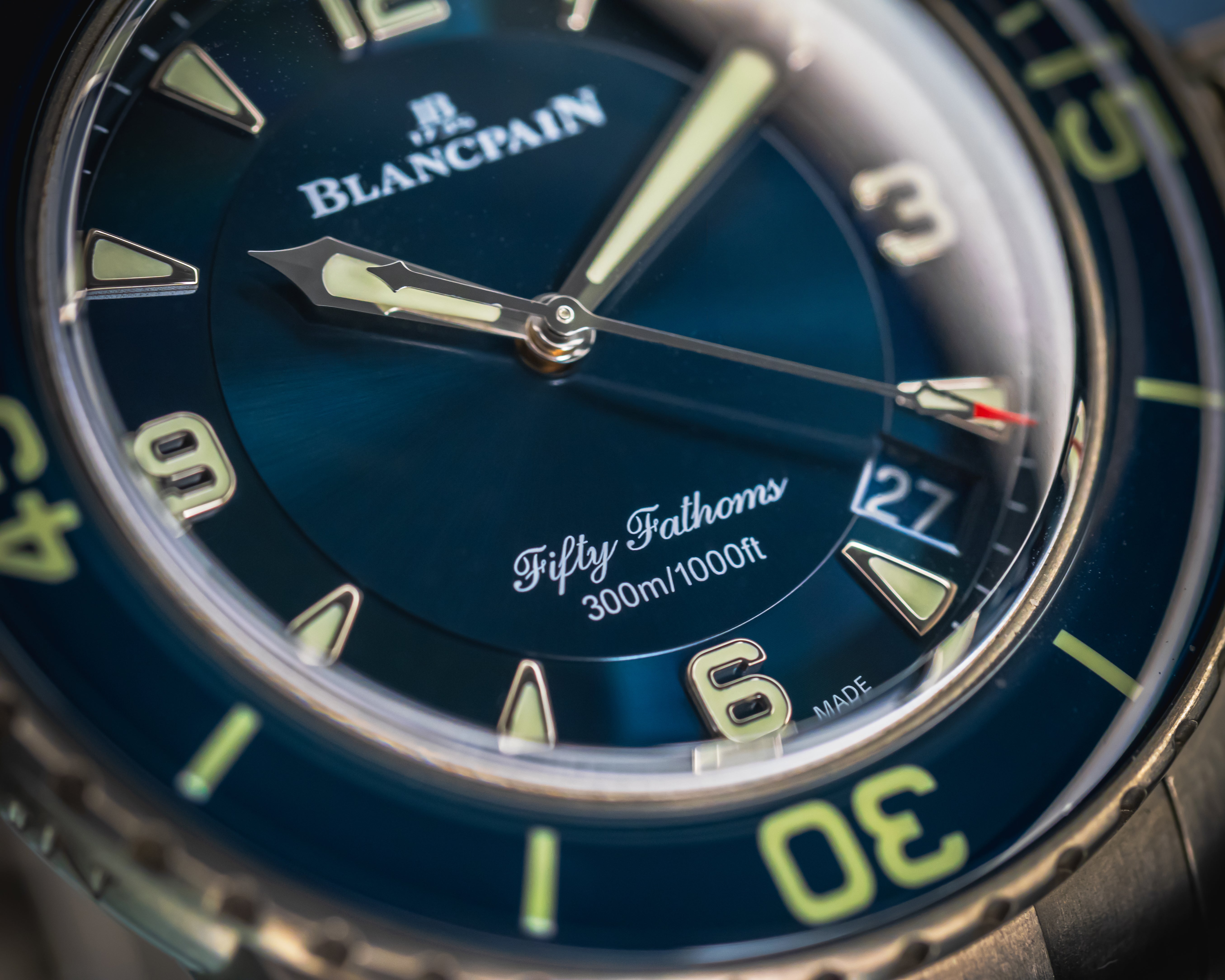BLANCPAIN FIFTY FATHOMS AUTOMATIQUE TITANIUM 5015-12B40-98B
