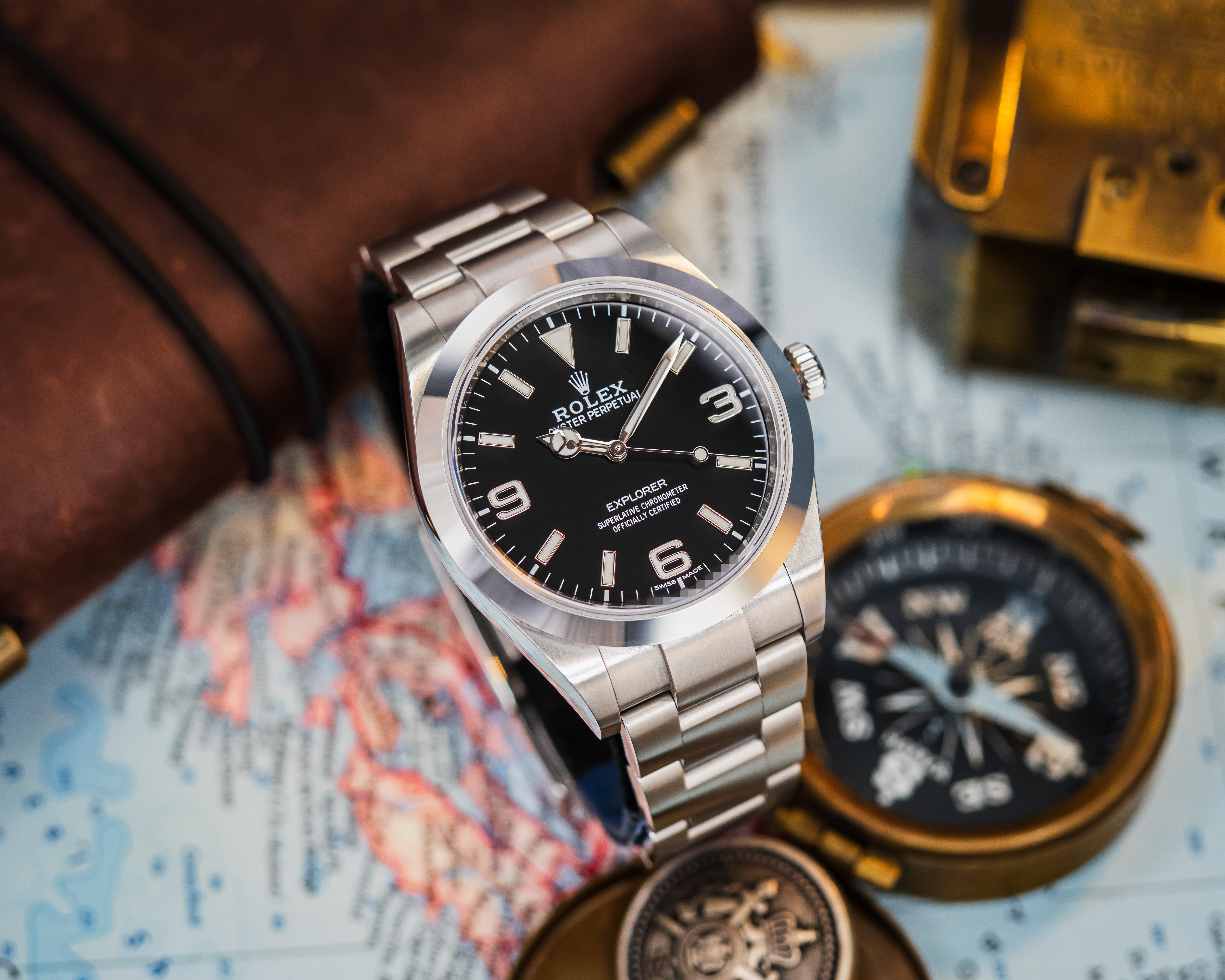 ROLEX EXPLORER I MK2 DIAL 39MM OYSTERSTEEL 214270