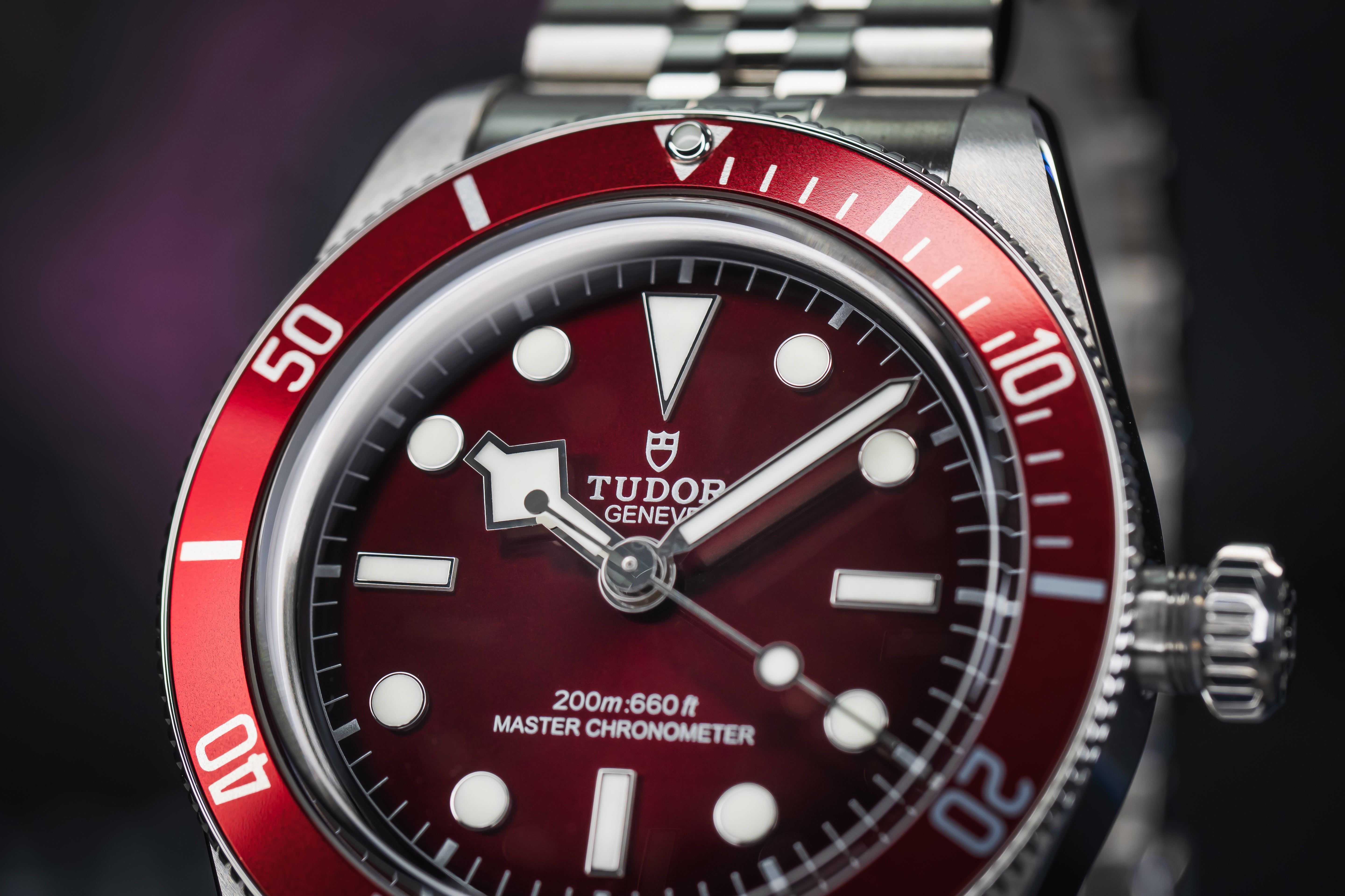 UNWORN TUDOR BLACK BAY 58 BURGUNDY 39MM M7939A1A0RU-0001