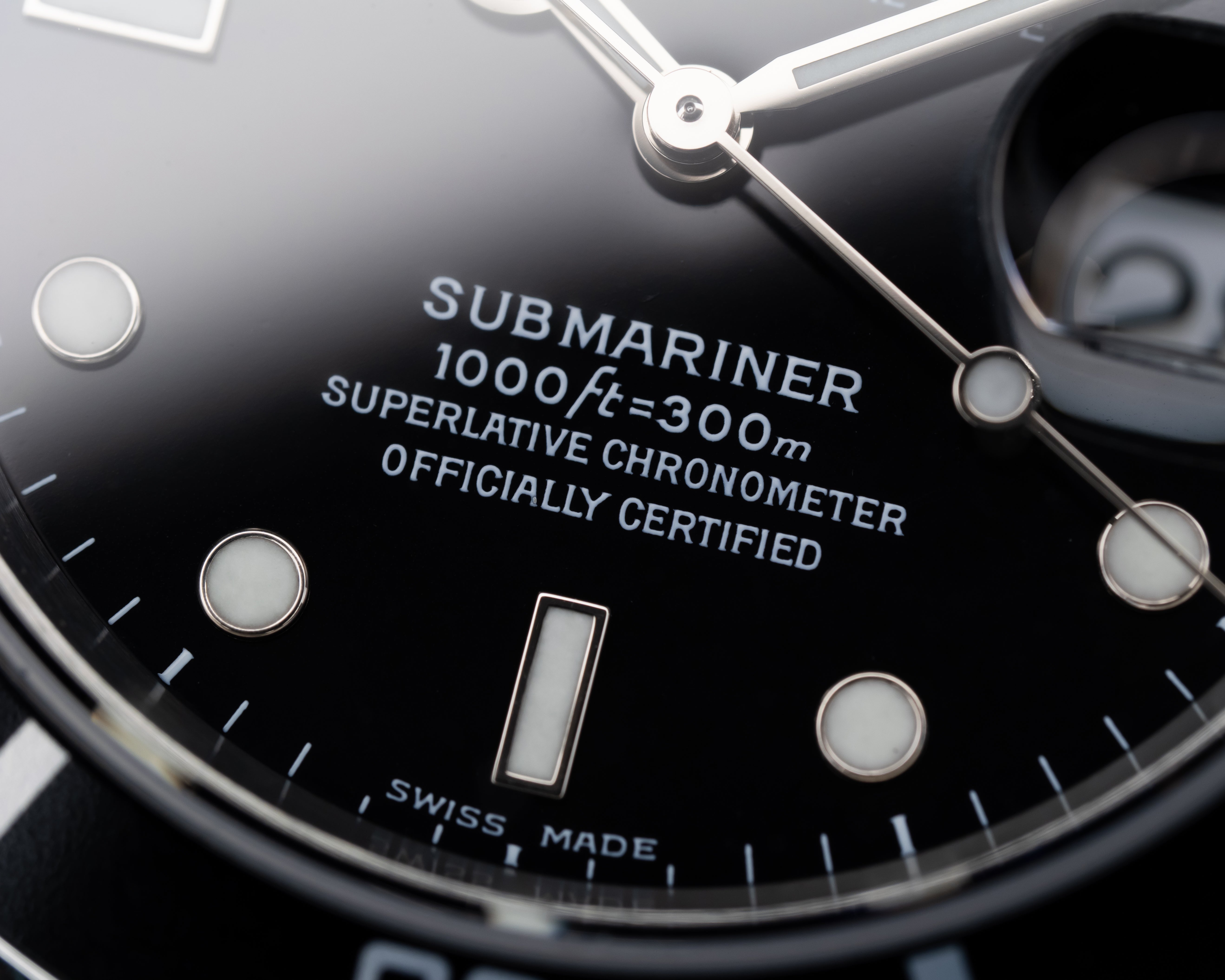Rolex Submariner Date "Holed Case" Rolex Certified Pre-Owned 16610