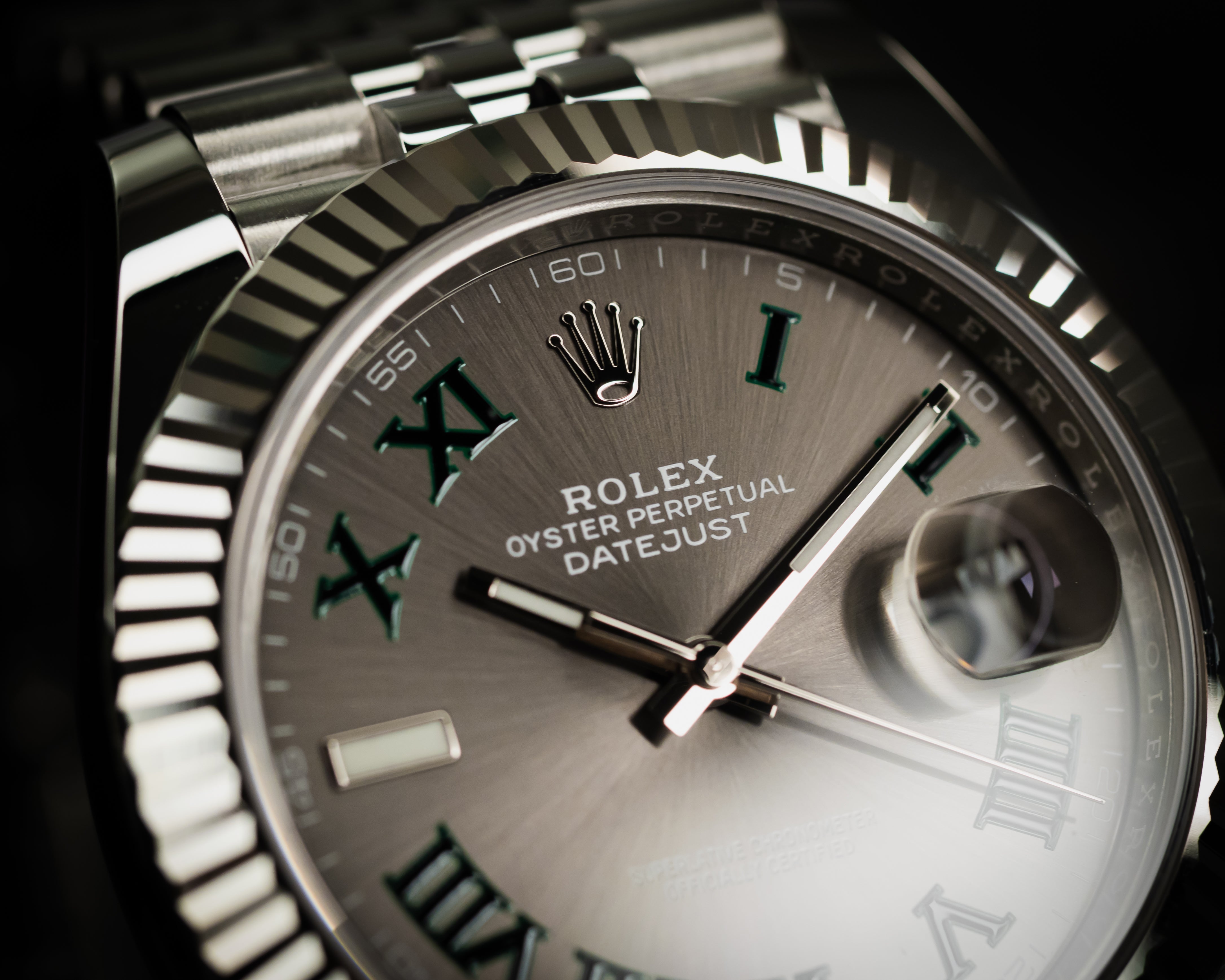 Rolex Datejust 41 Wimbledon Dial 126334
