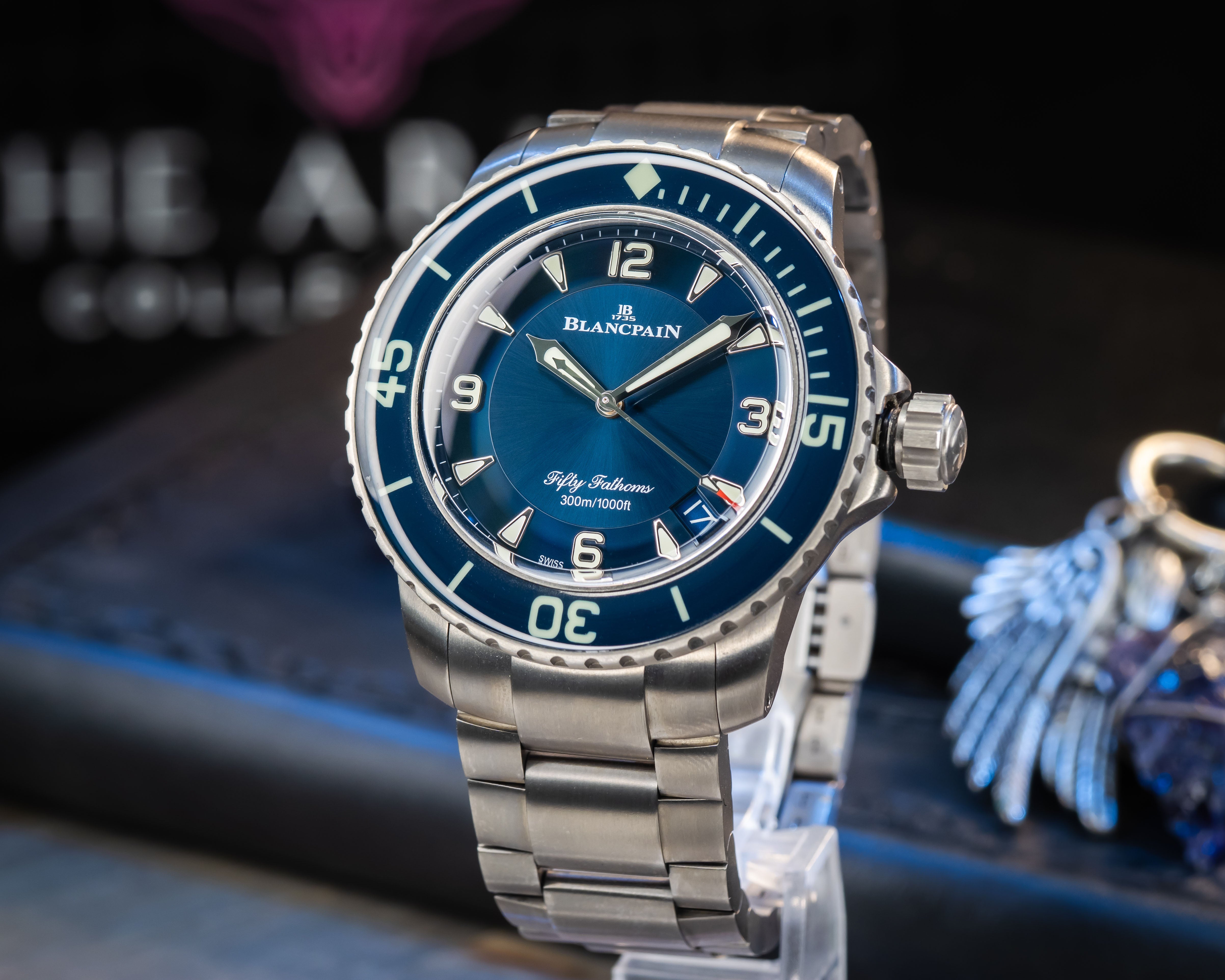 BLANCPAIN FIFTY FATHOMS AUTOMATIQUE TITANIUM 5015-12B40-98B