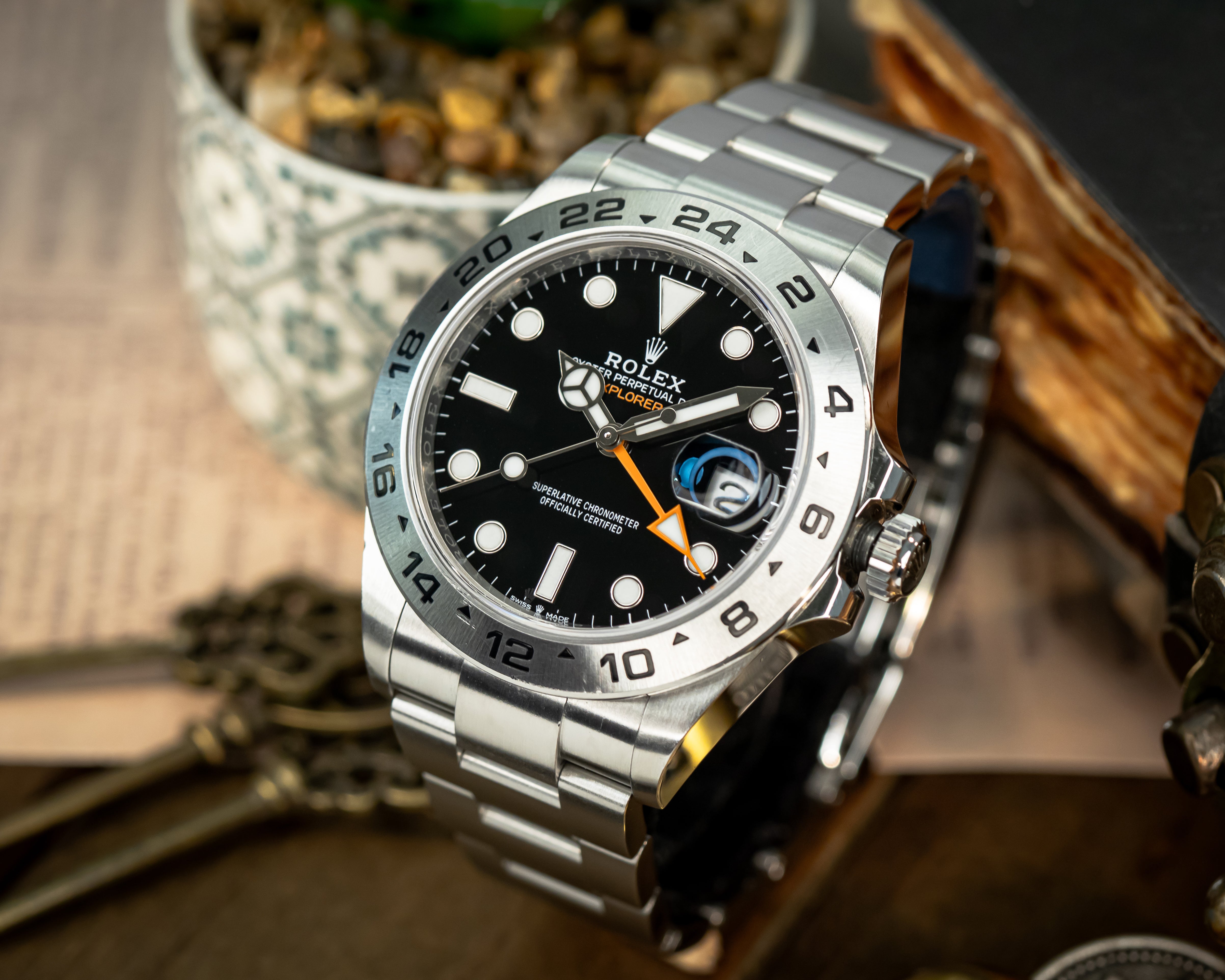 Rolex Explorer II GMT Black Dial - 226570