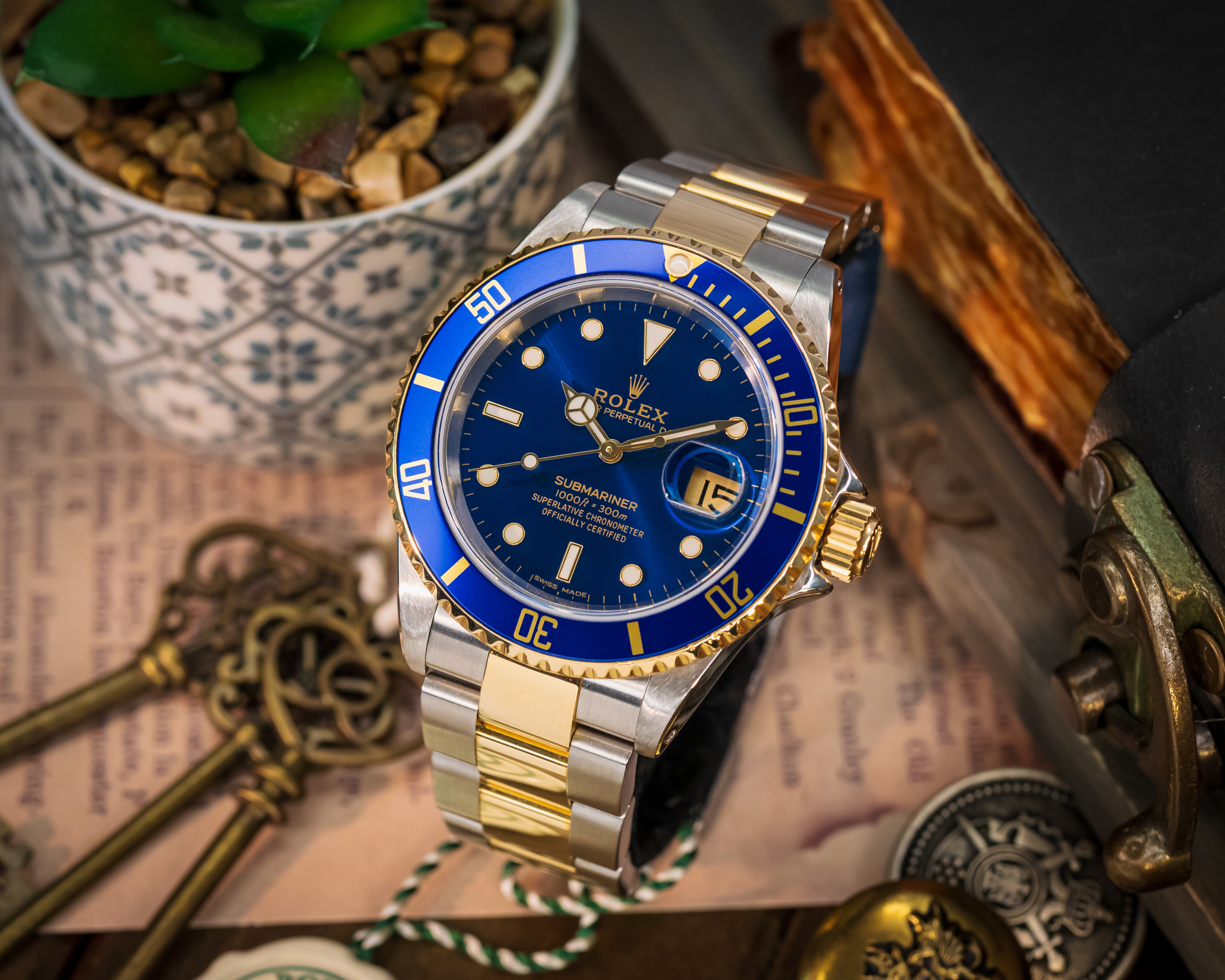 Rolex Submariner 2-Tone “Bluesy” 16613