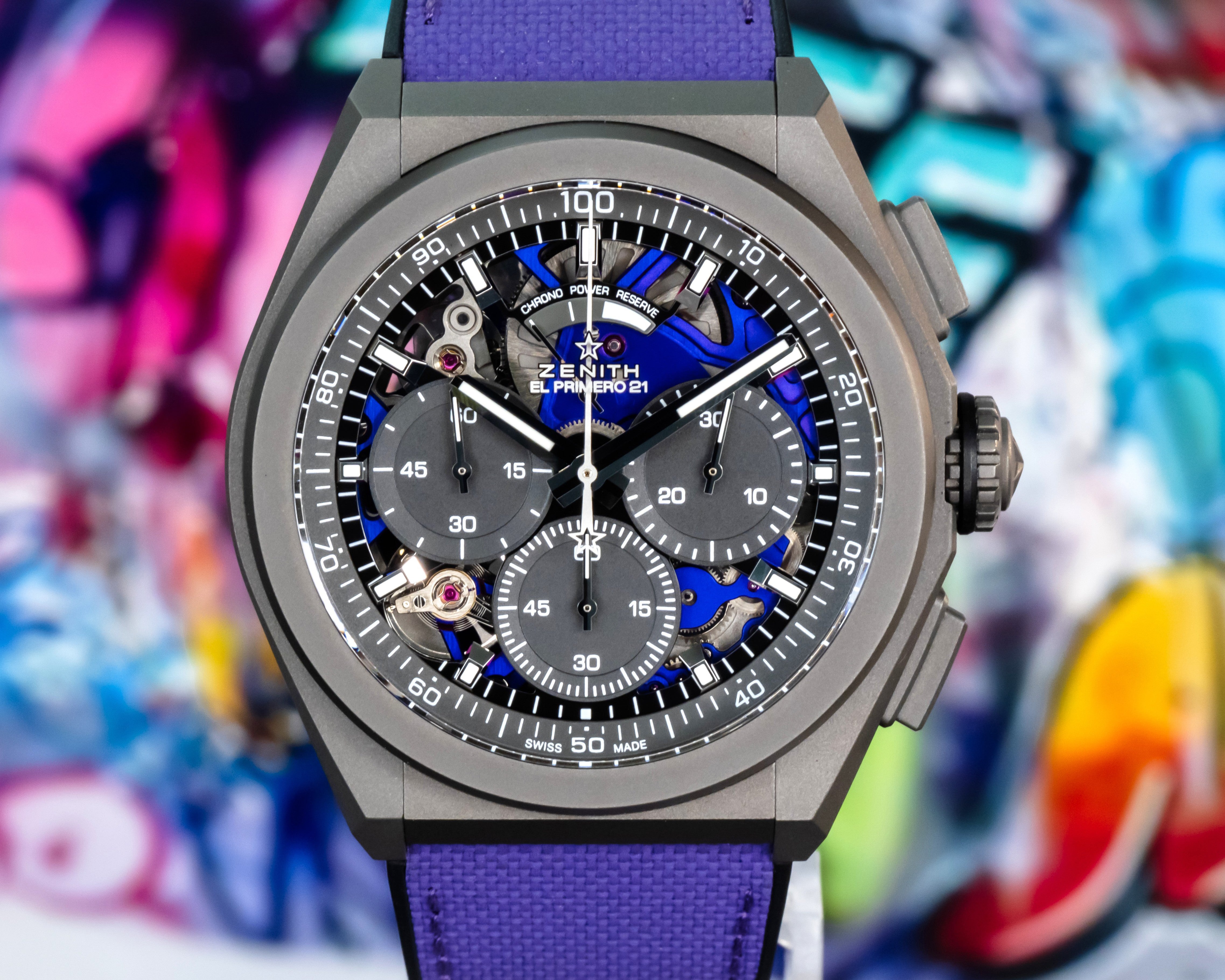 Zenith Defy El Primero 21 Ultraviolet - 97.9001.9004/80.R922
