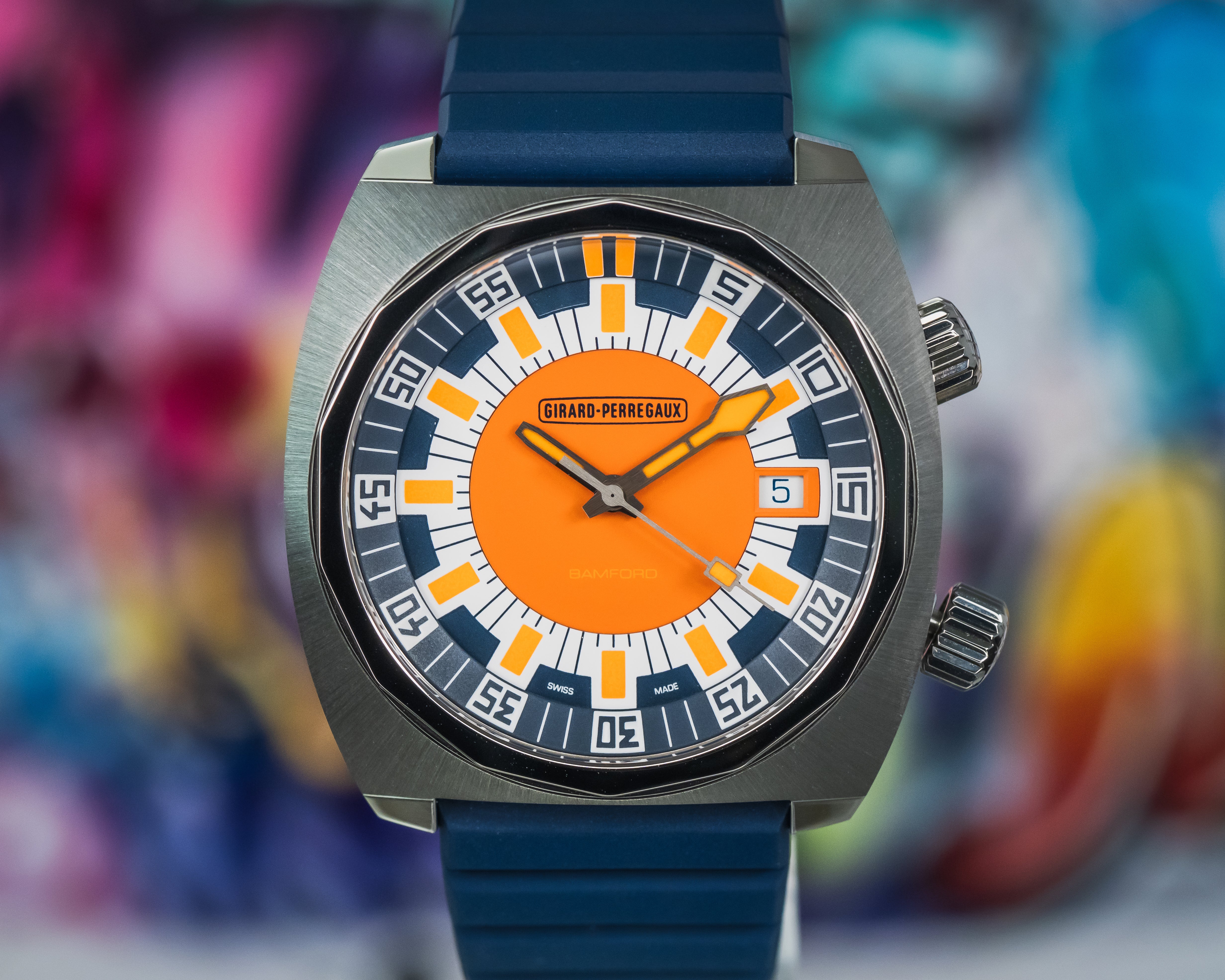 UNWORN Girard Perregaux Deep Diver Bamford Edition 39500-21-3266-6CX