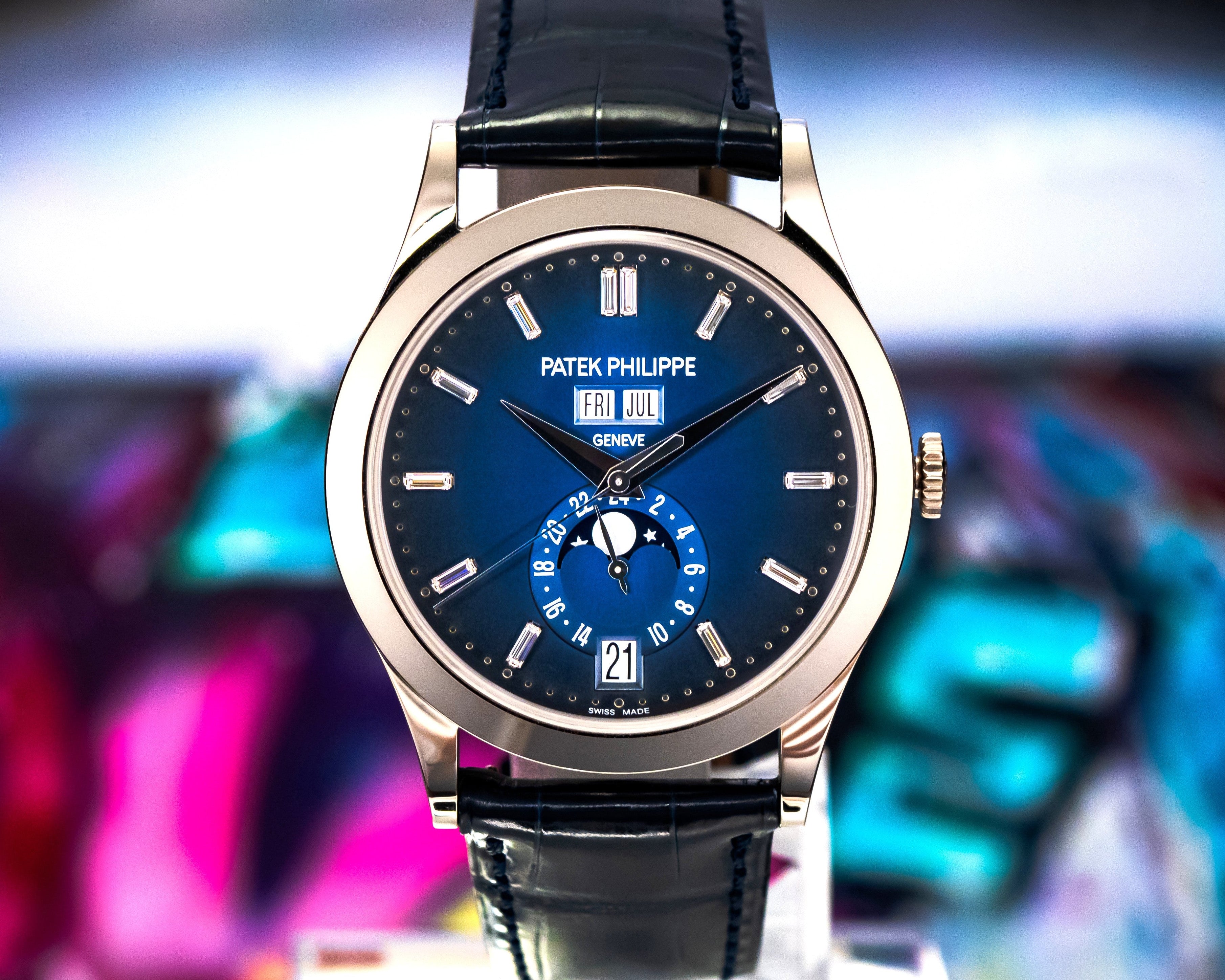 Patek Philippe Complications Annual Calendar White Gold – 5396G-017