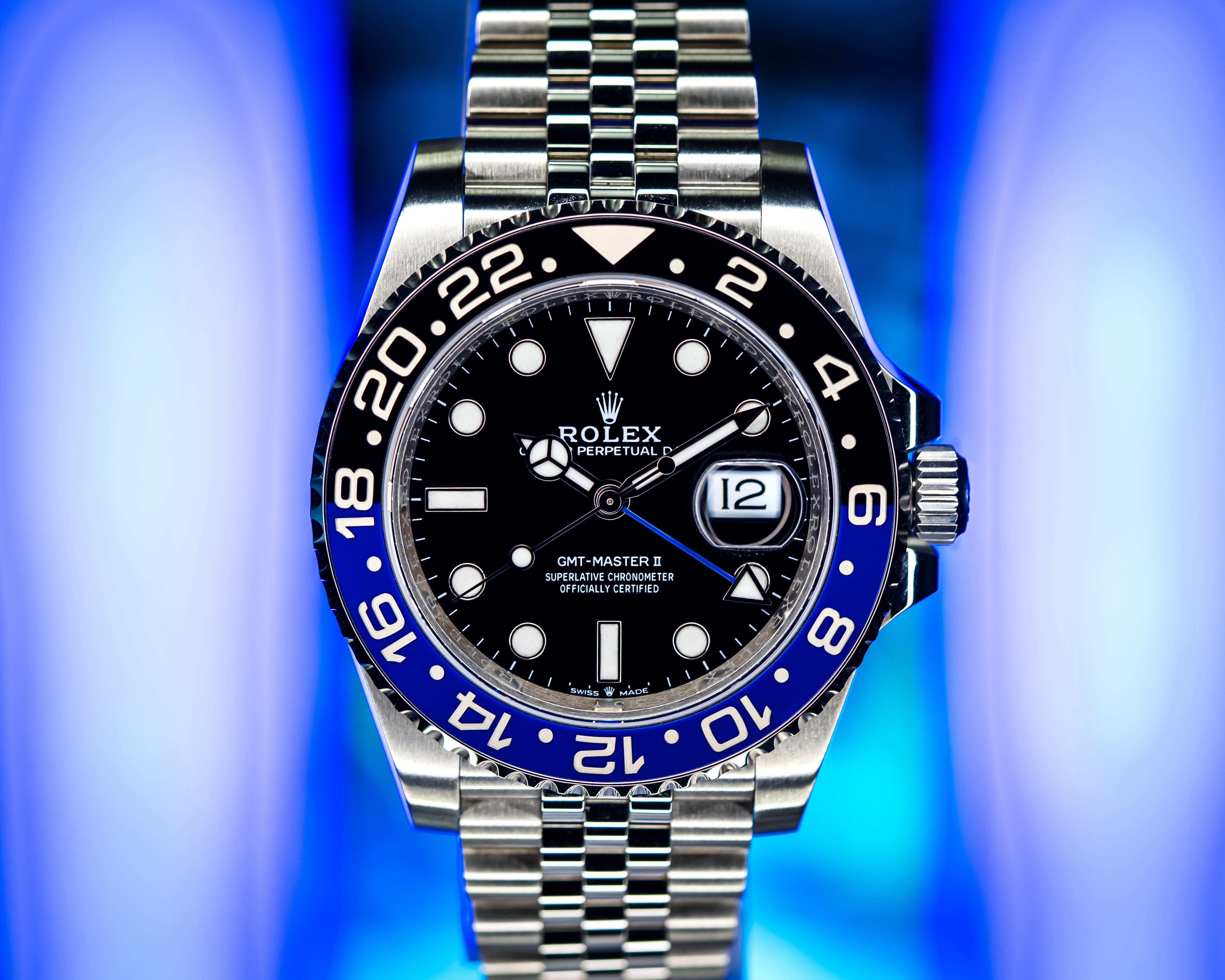 Rolex GMT Master II “Batgirl” 126710BLNR