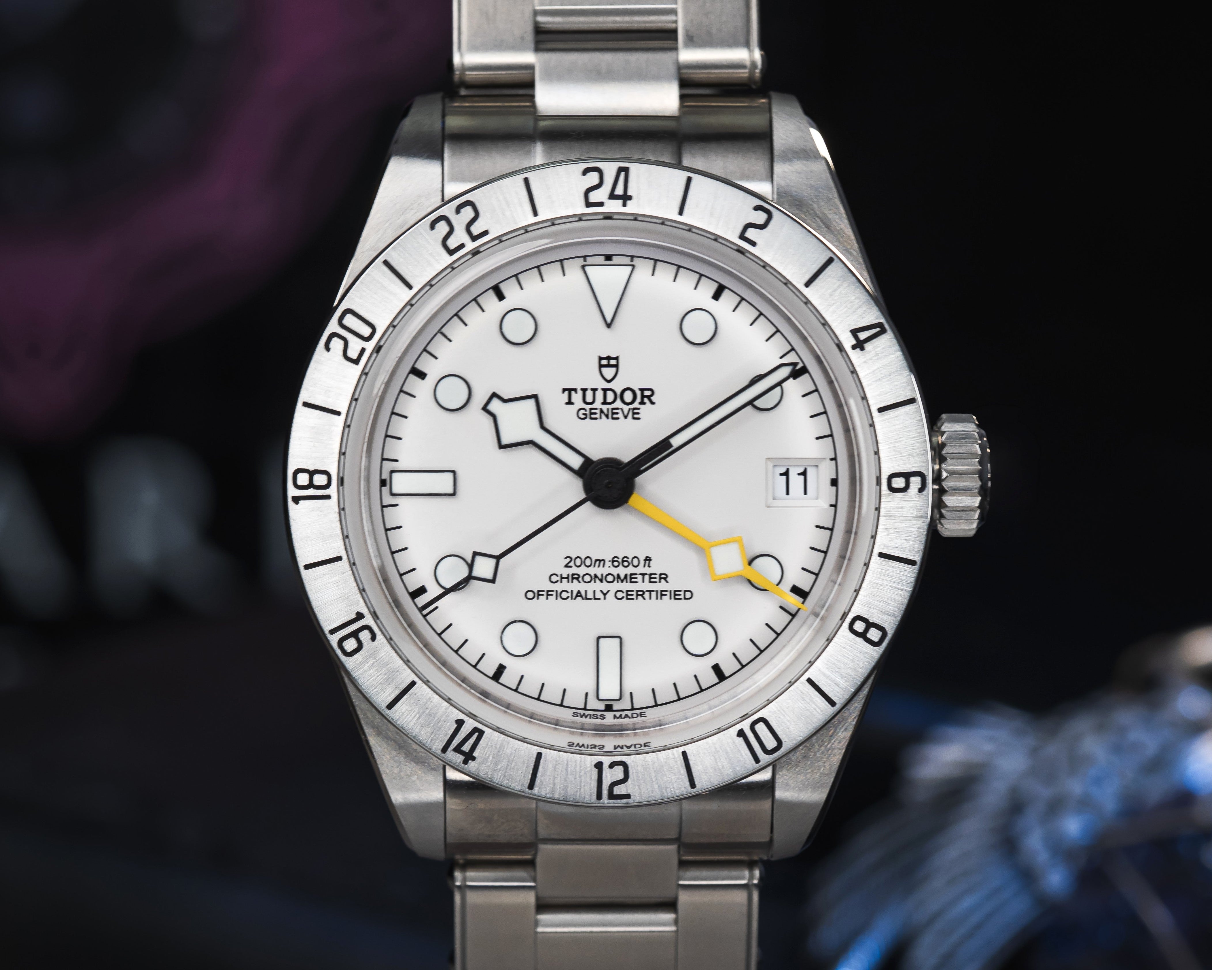 UNWORN TUDOR BLACK BAY PRO GMT WHITE DIAL 39MM M79470-0004