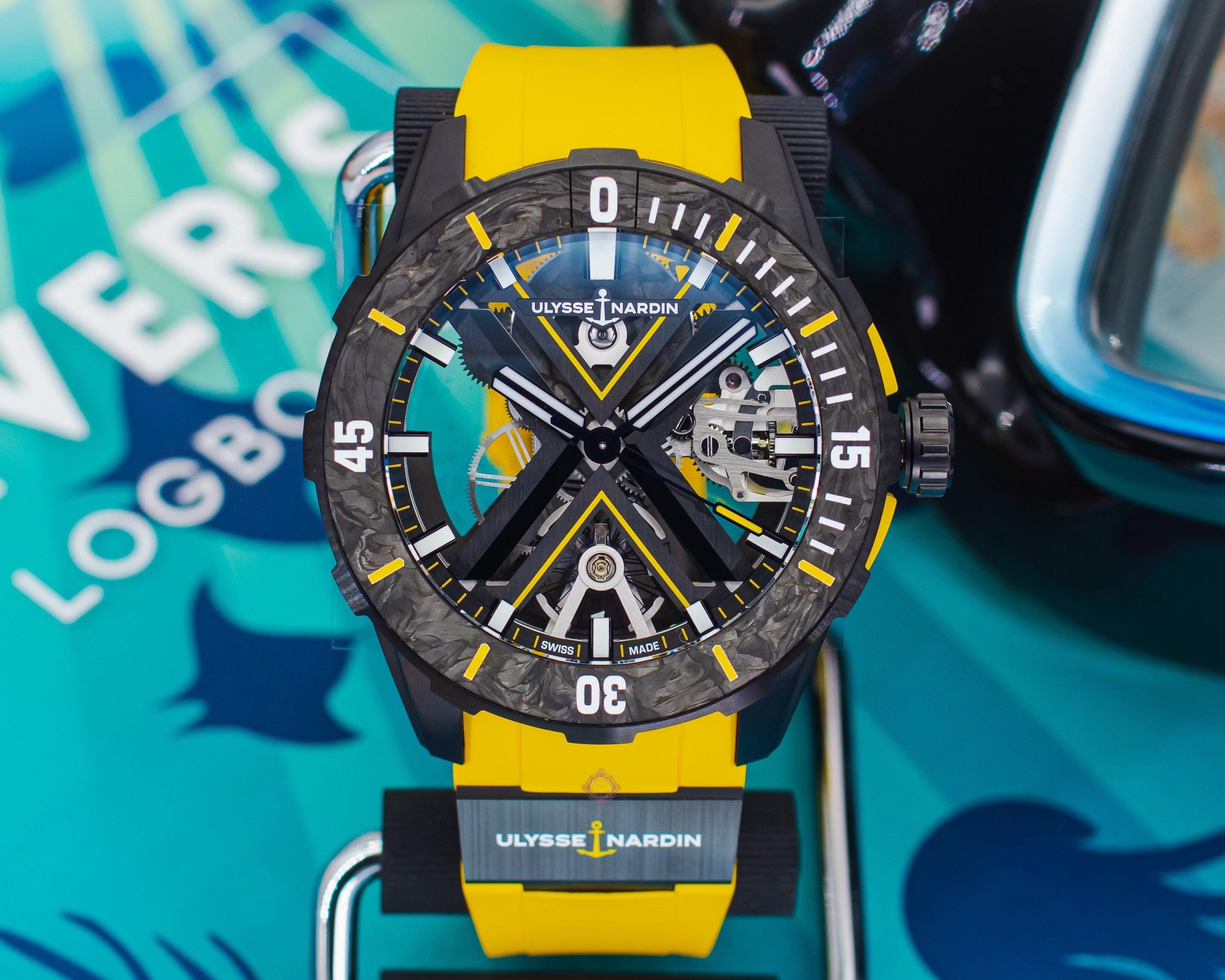 Ulysse Nardin Diver X Yellow - 3723-170LE-2A-BLACK/3B