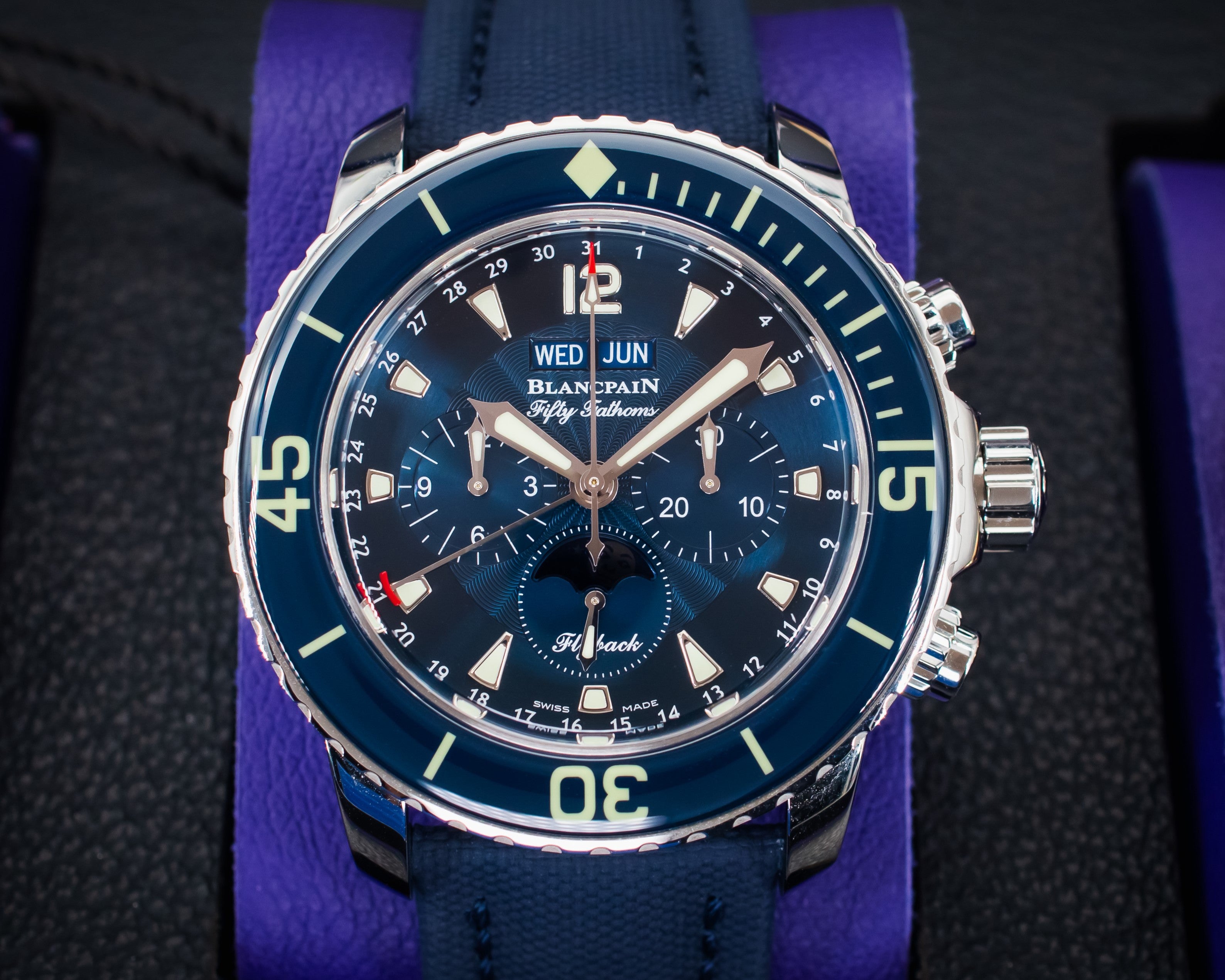 Blancpain Fifty Fathoms Chronograph Calendar Flyback – 5066F-1140-52B
