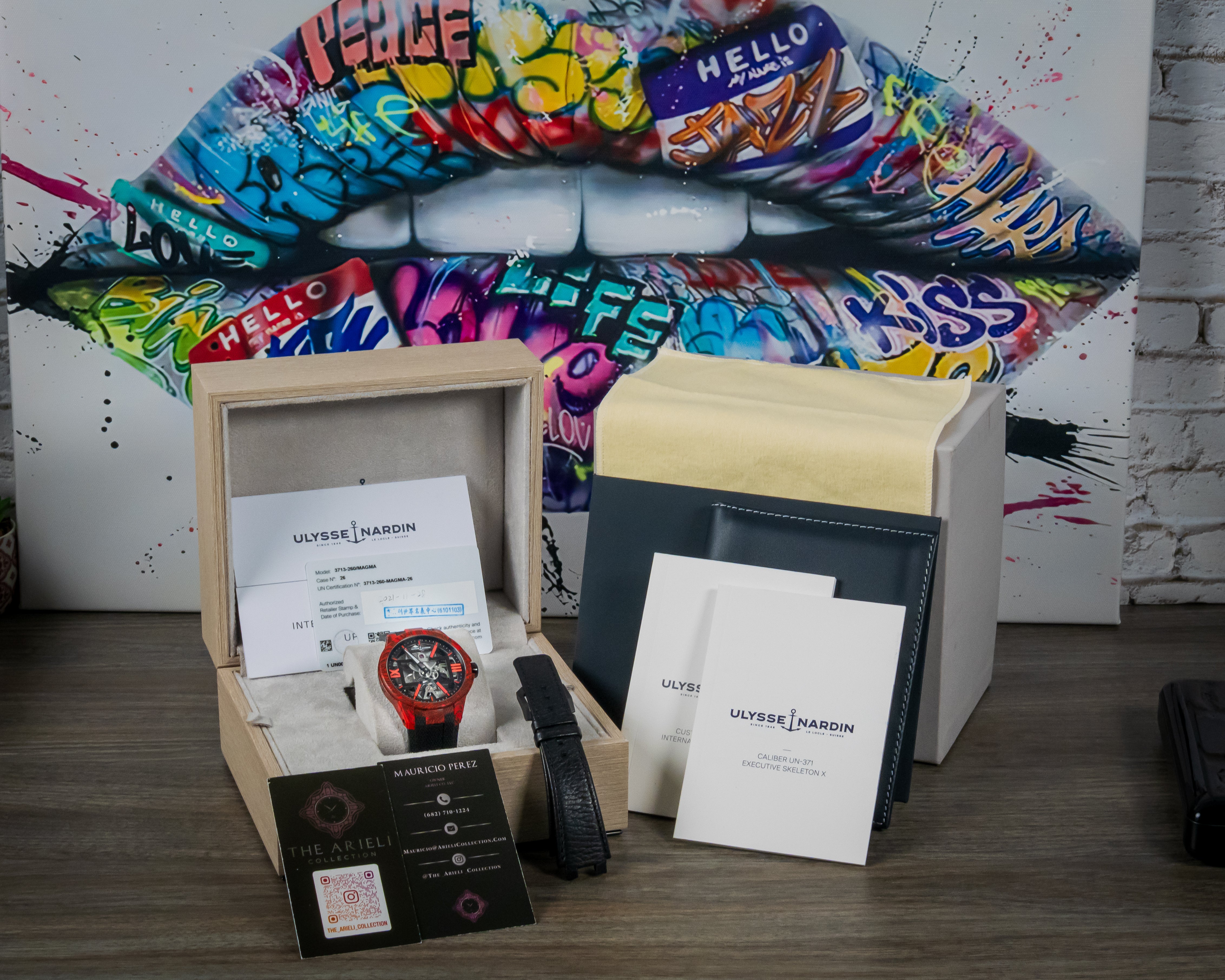 Ulysse Nardin Blast Skeleton X MAGMA 3713-260/MAGMA