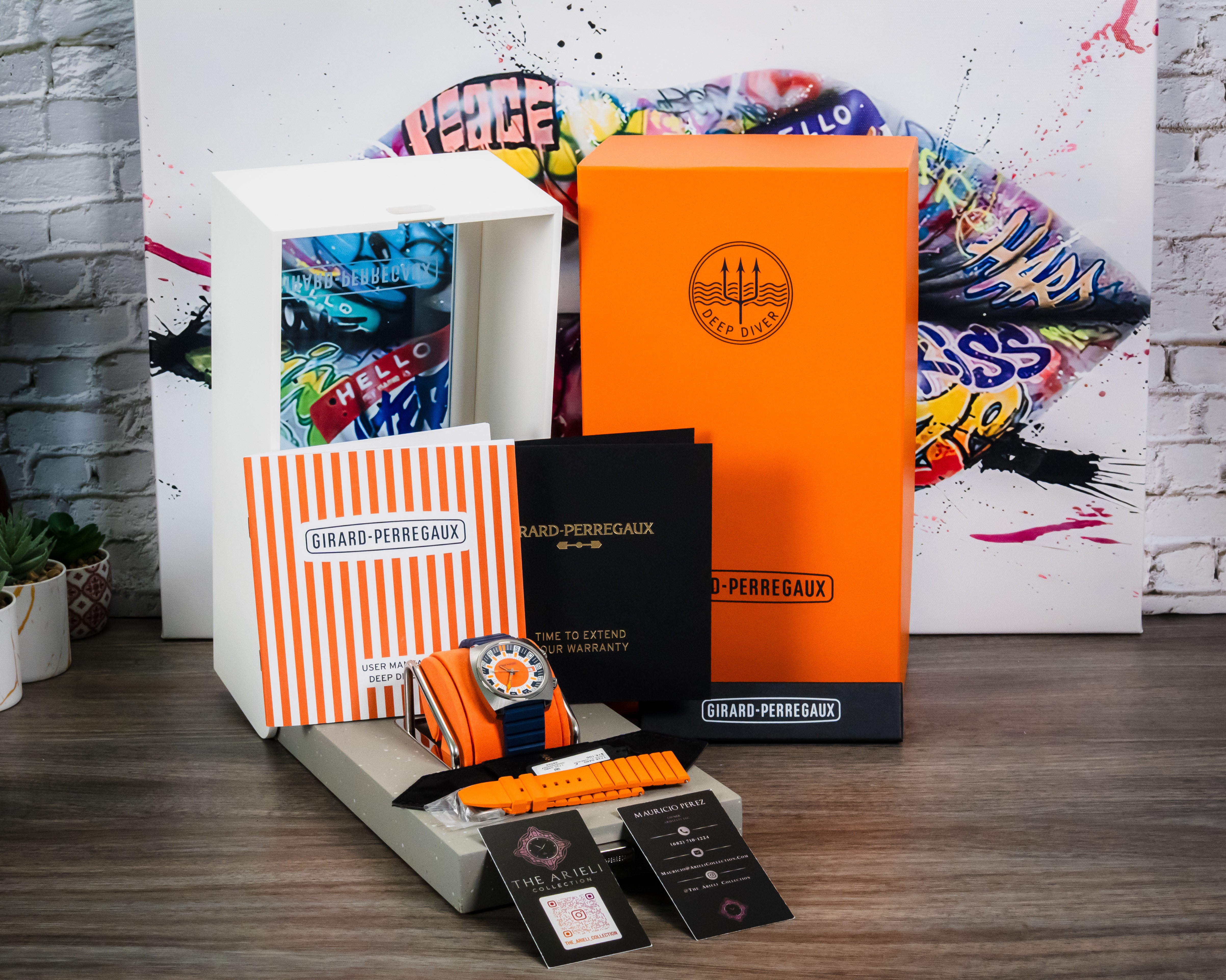 UNWORN Girard Perregaux Deep Diver Bamford Edition 39500-21-3266-6CX