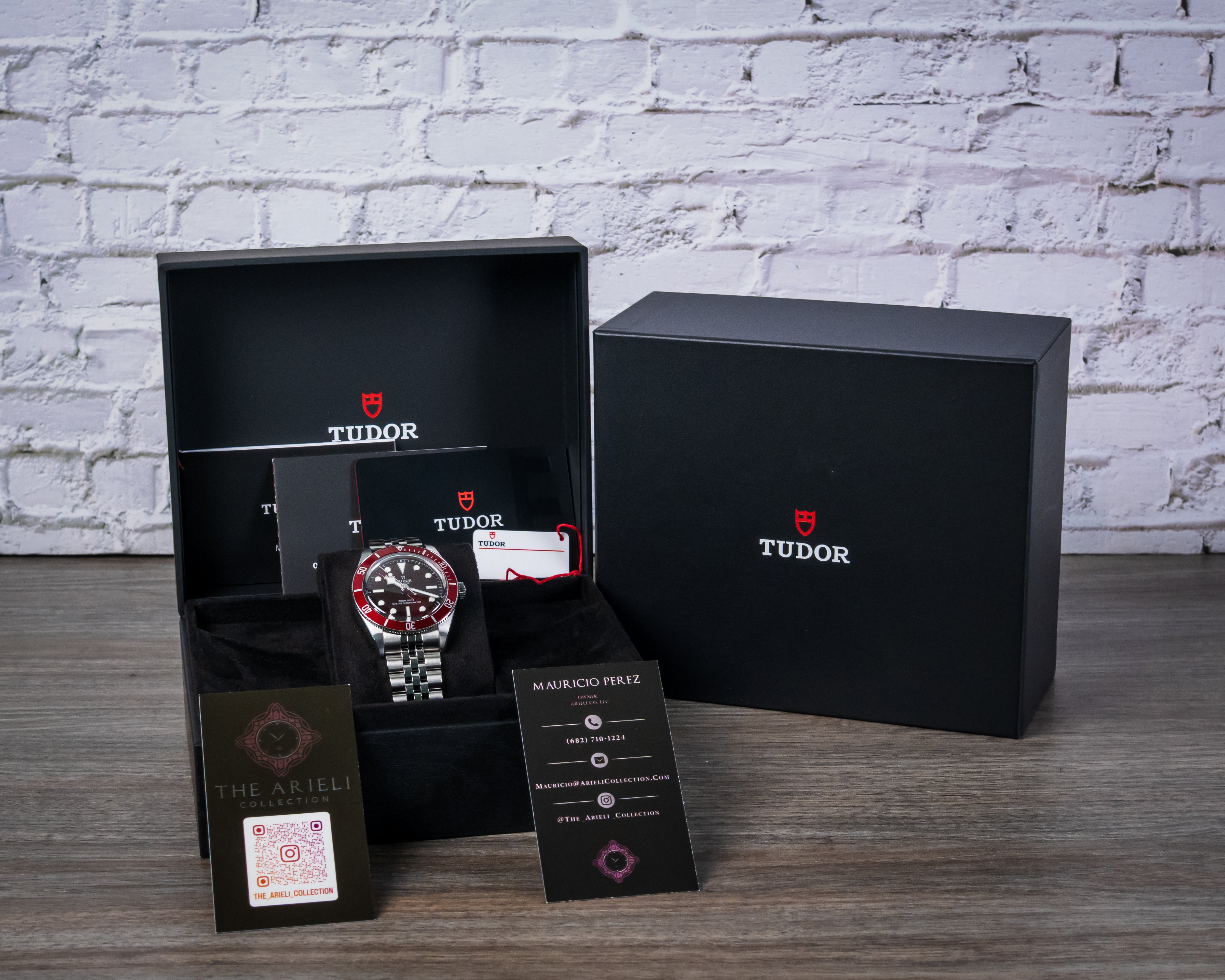 UNWORN TUDOR BLACK BAY 58 BURGUNDY 39MM M7939A1A0RU-0001