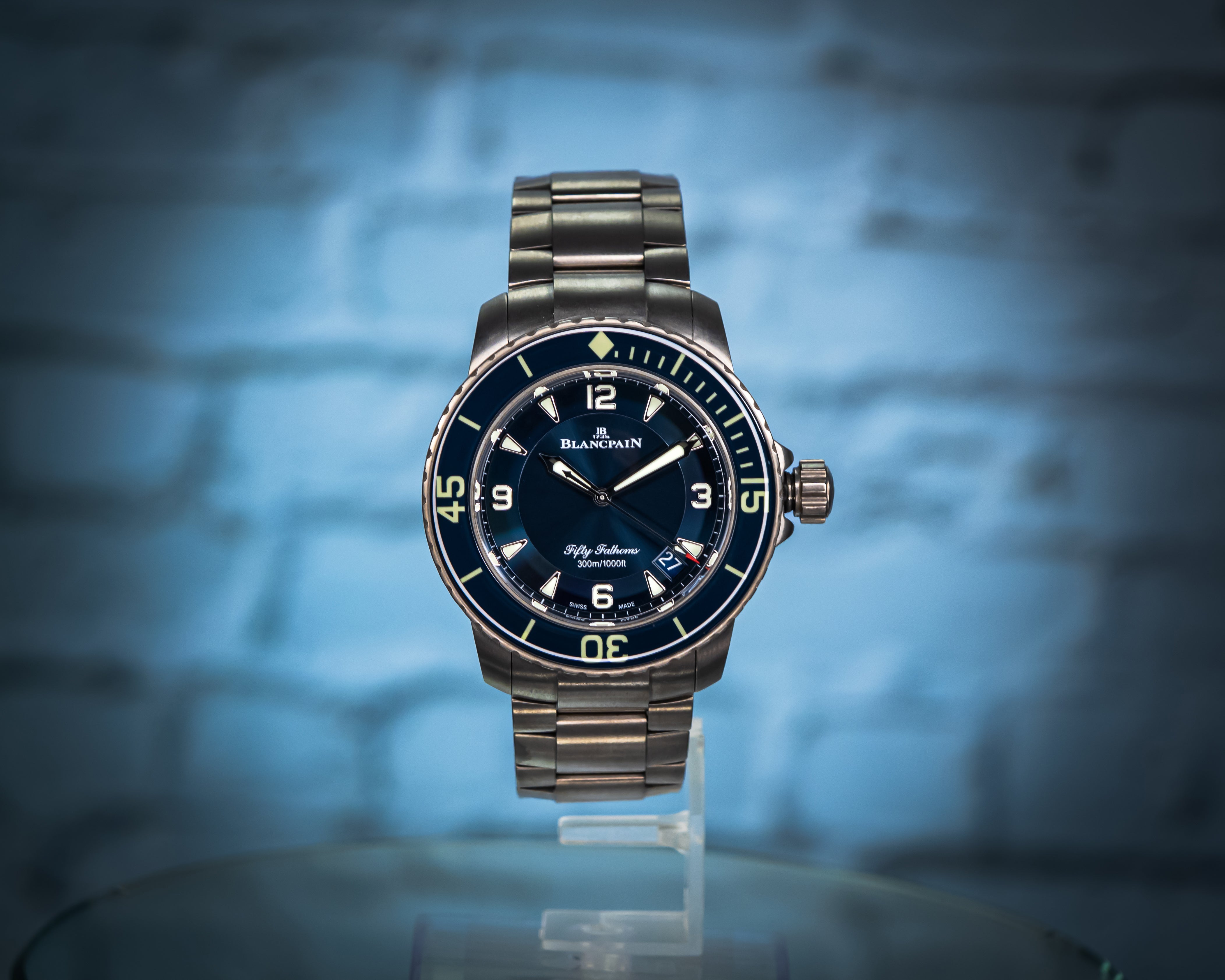 BLANCPAIN FIFTY FATHOMS AUTOMATIQUE TITANIUM 5015-12B40-98B