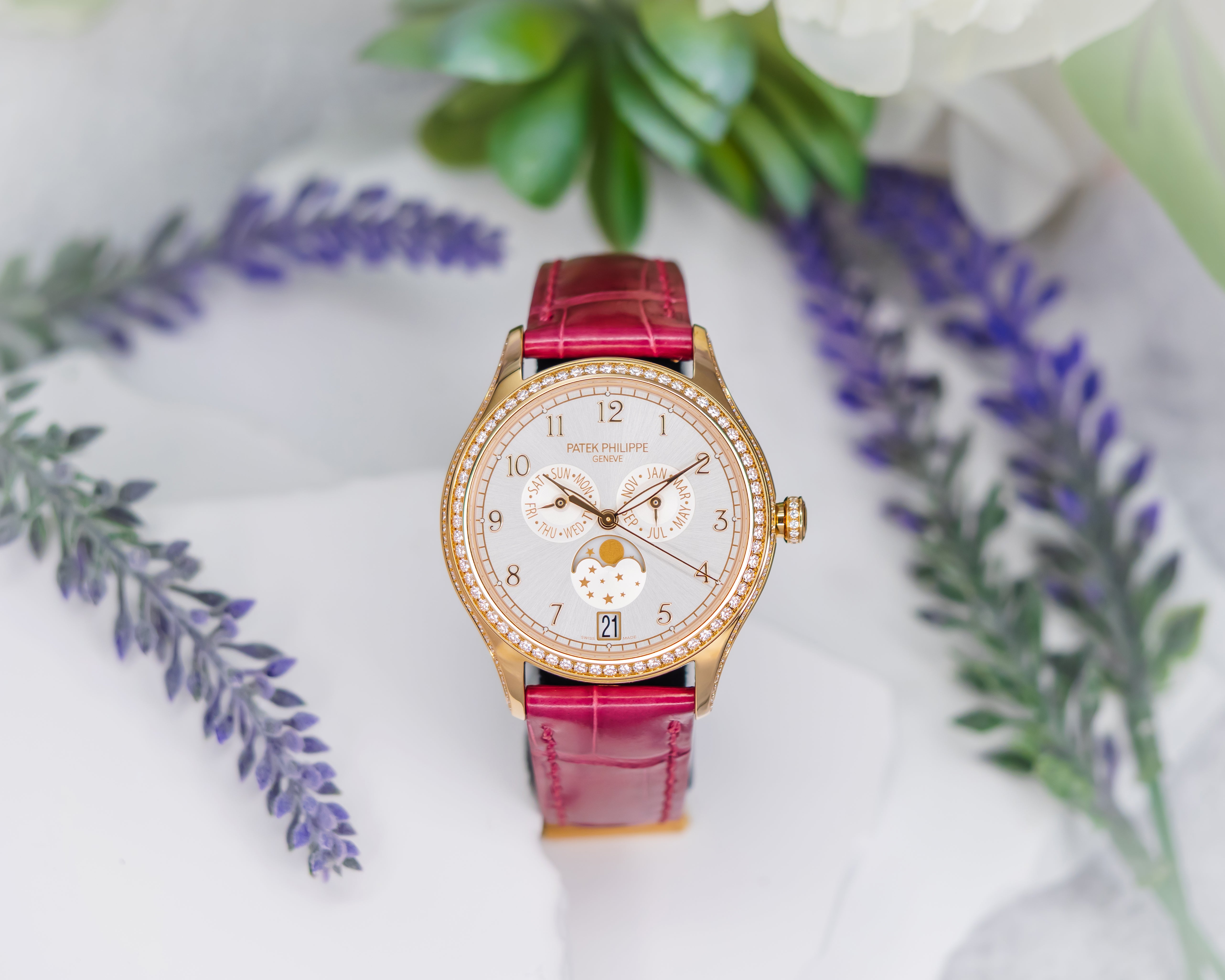 Patek Philippe Annual Calendar Complications 18k Rose Gold Diamond – 4947R