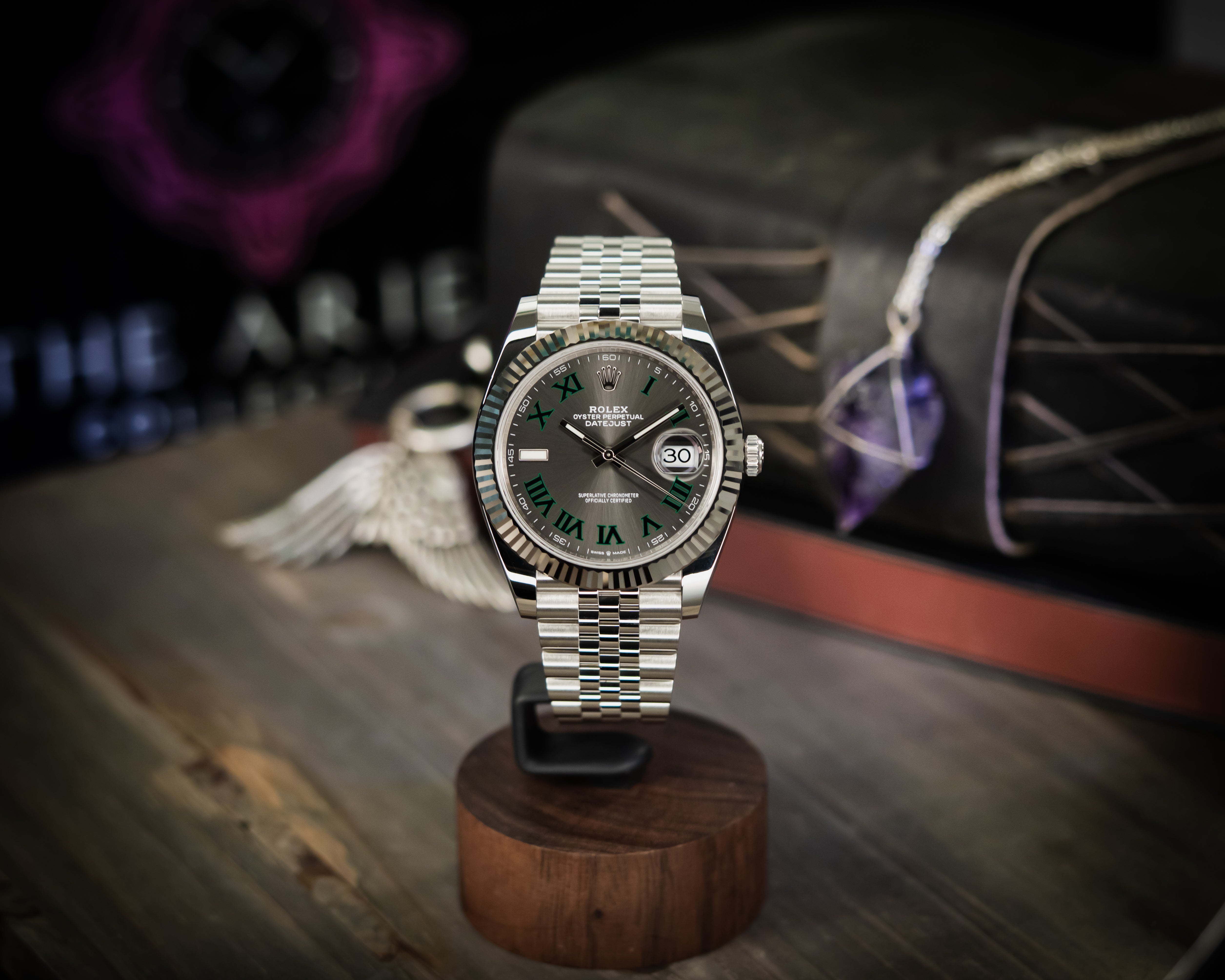 Rolex Datejust 41 Wimbledon Dial 126334