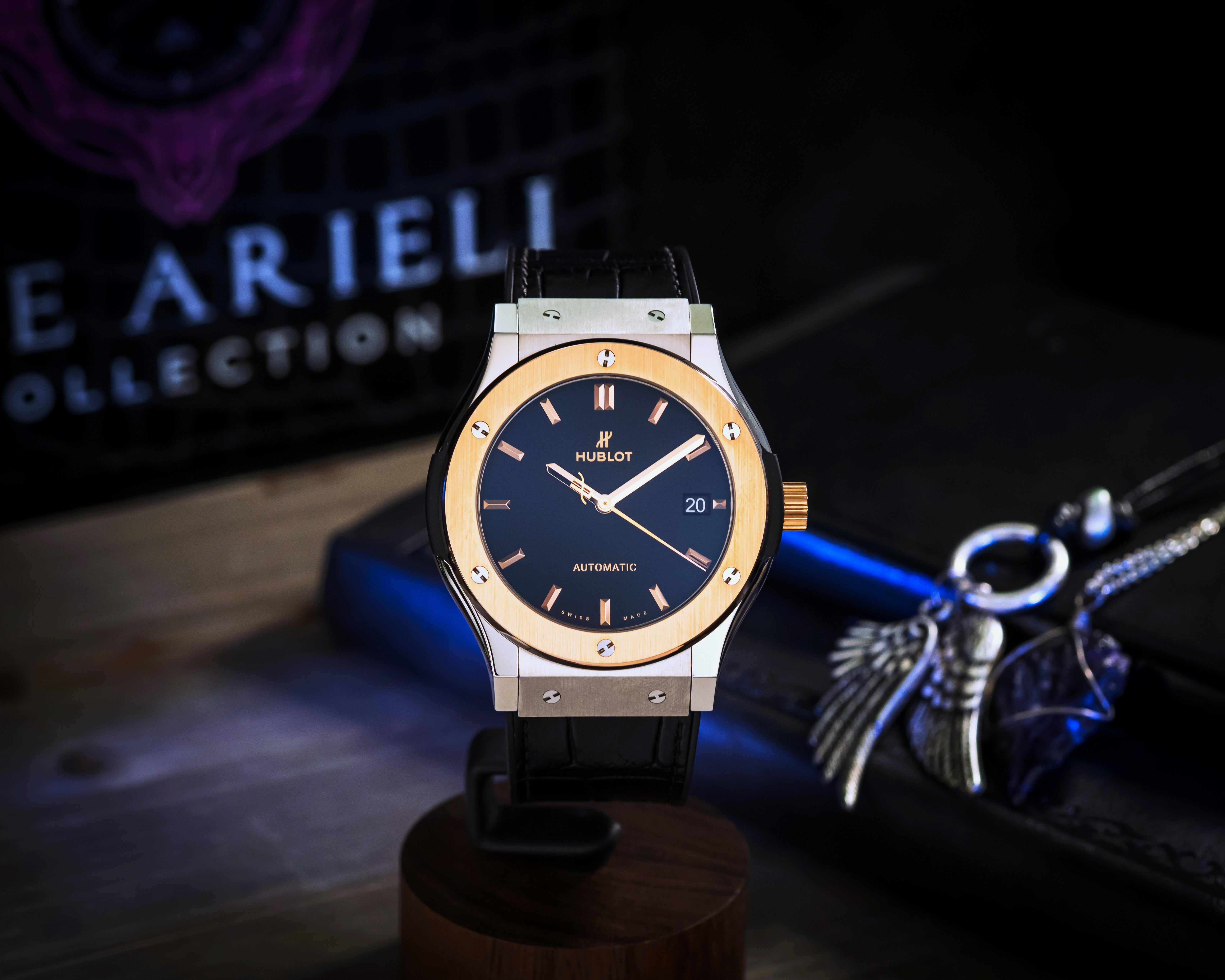 UNWORN Hublot Classic Fusion Titanium King Gold 511.NO.1181.LR