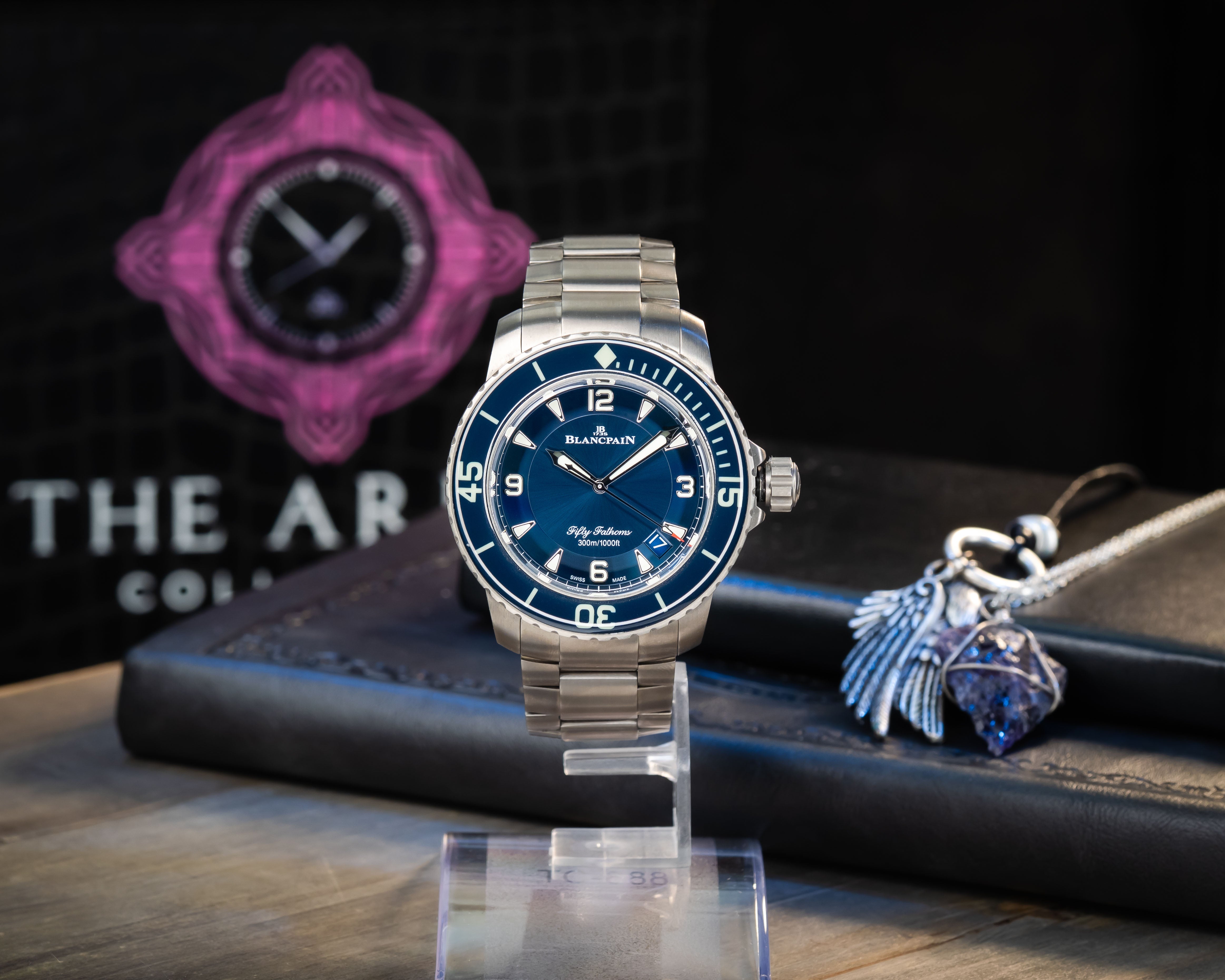 BLANCPAIN FIFTY FATHOMS AUTOMATIQUE TITANIUM 5015-12B40-98B