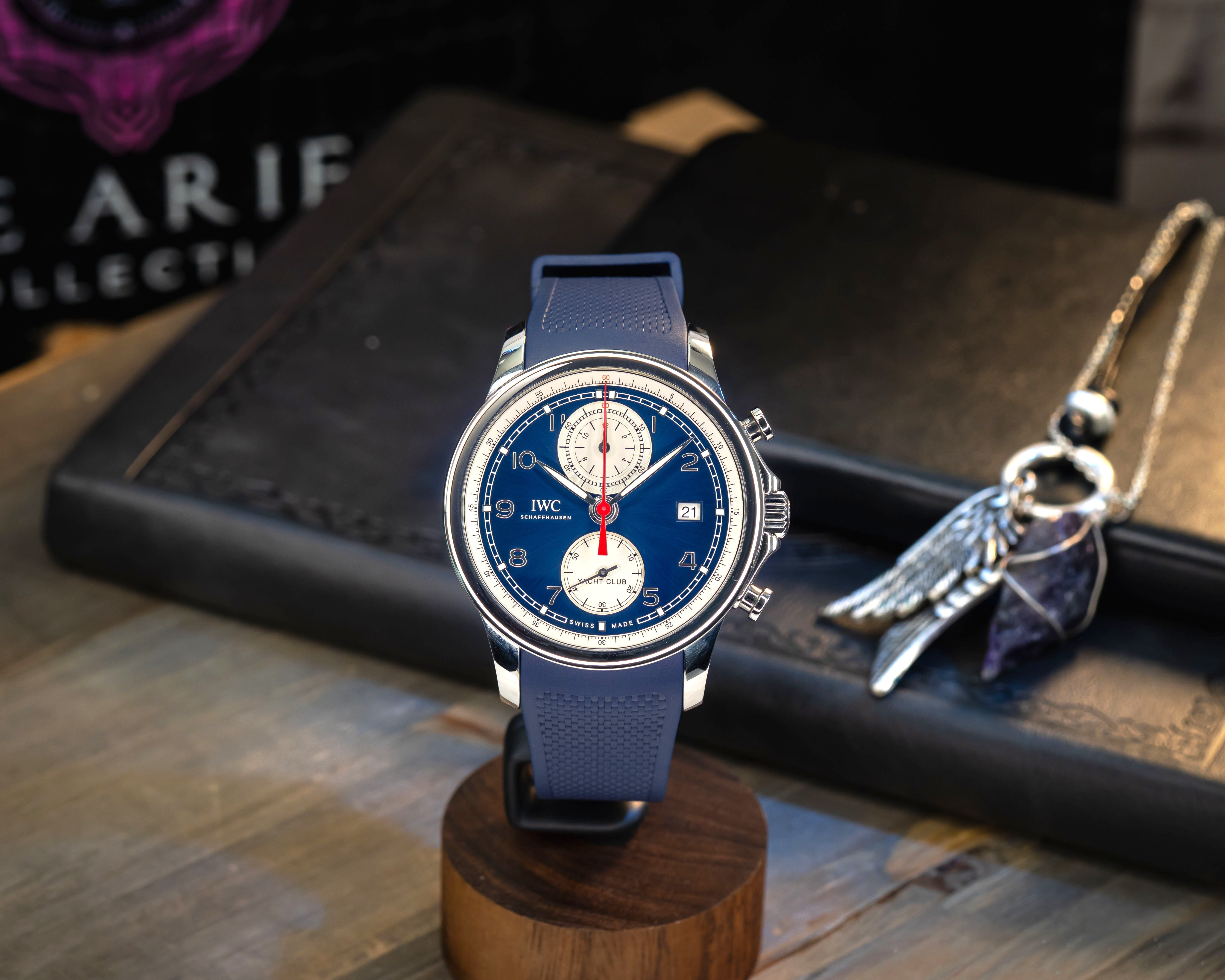 IWC Portugieser Yacht Club Chronograph Blue Dial IW390507