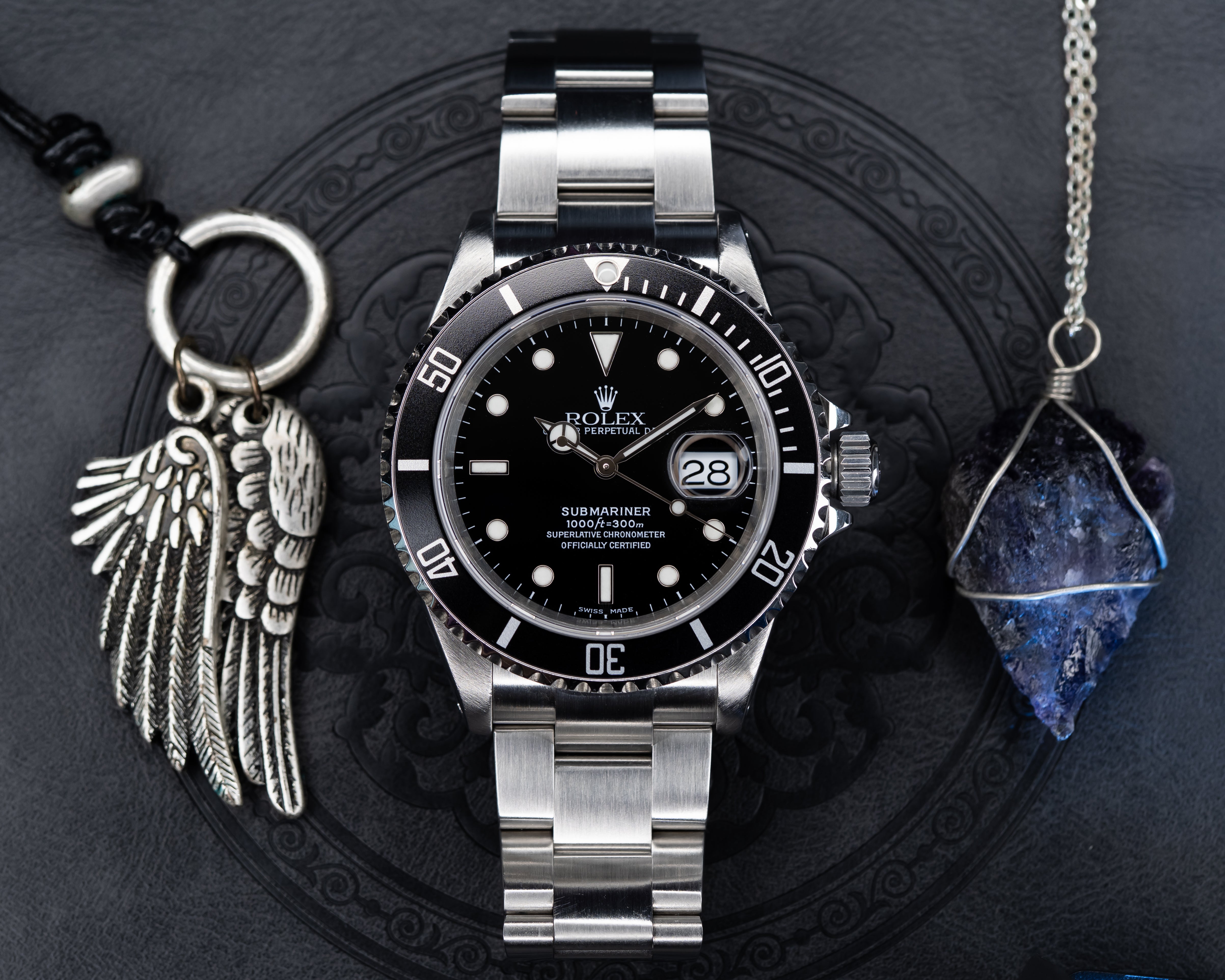 Rolex Submariner Date "Holed Case" Rolex Certified Pre-Owned 16610