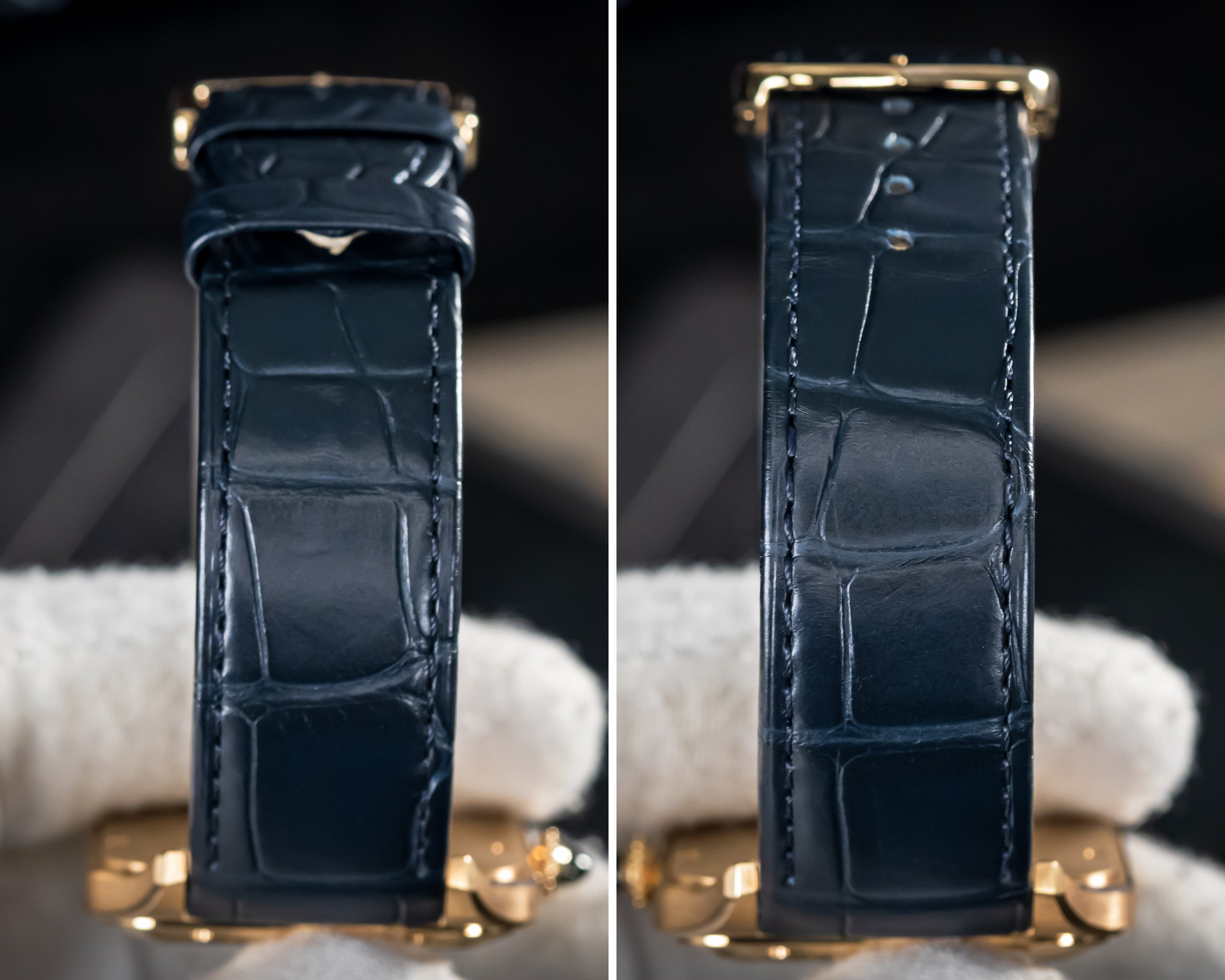 UNWORN CARTIER SANTOS-DUMONT EXTRA LARGE 18KT YELLOW GOLD WGSA0108