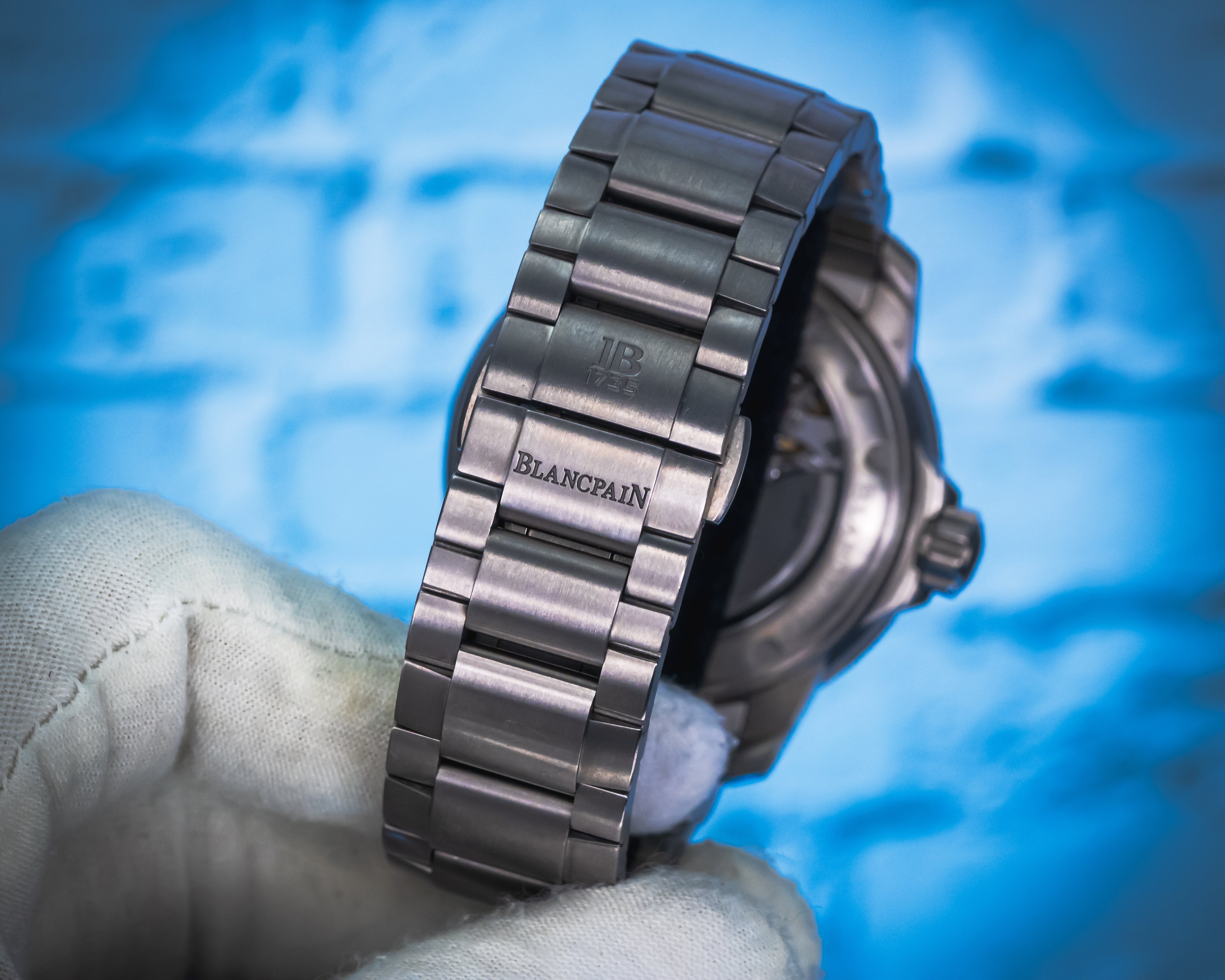 BLANCPAIN FIFTY FATHOMS AUTOMATIQUE TITANIUM 5015-12B40-98B