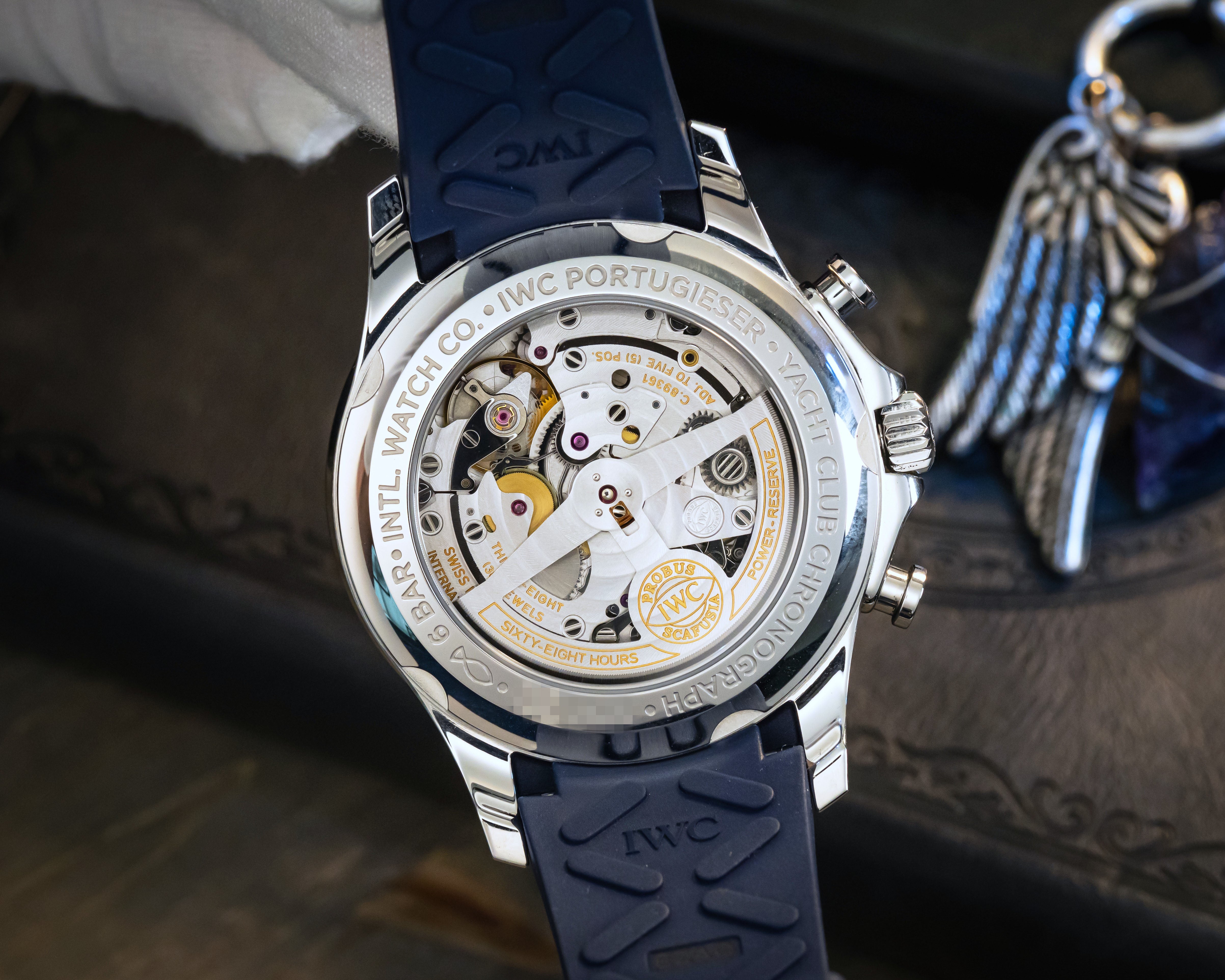 IWC Portugieser Yacht Club Chronograph Blue Dial IW390507