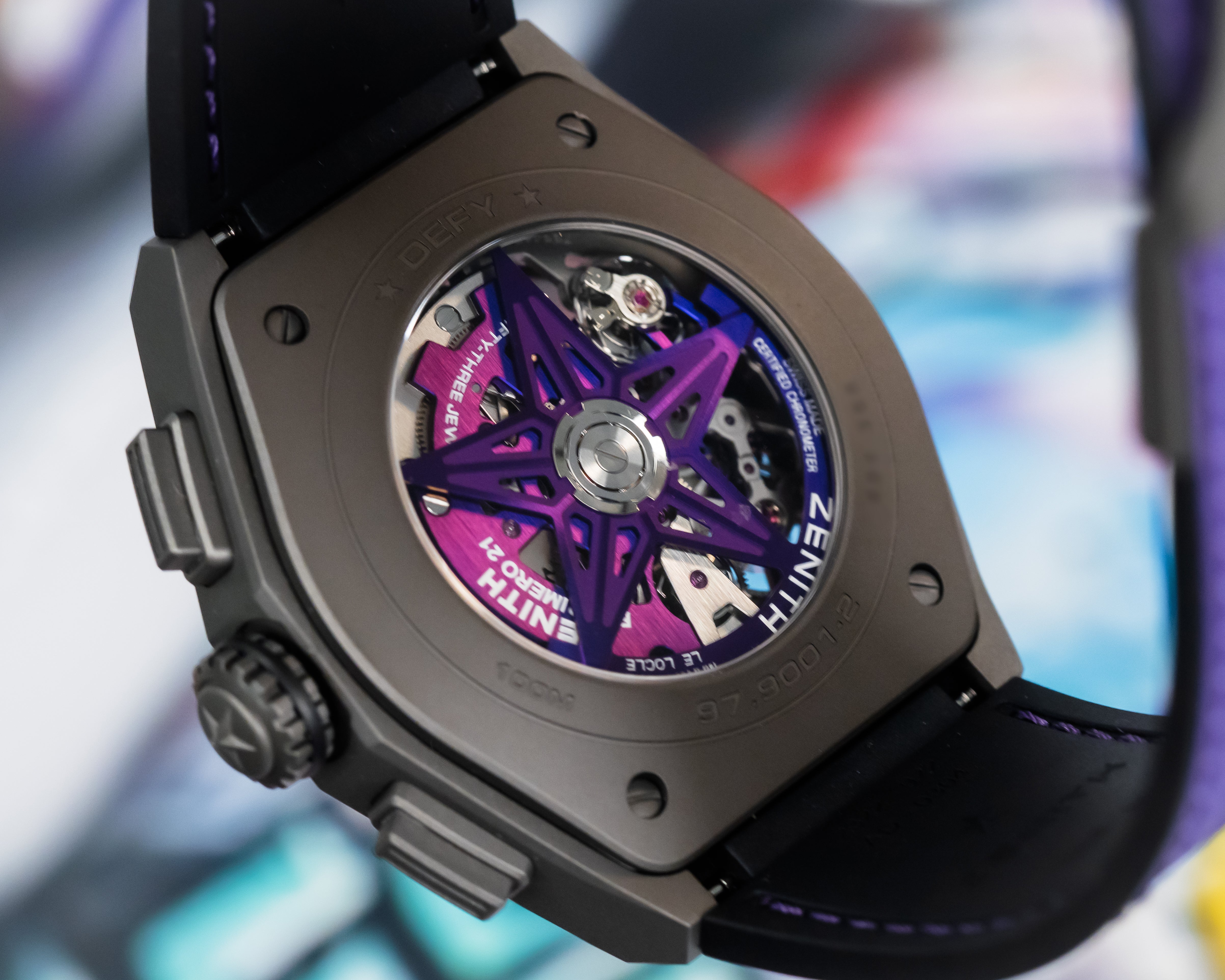 Zenith Defy El Primero 21 Ultraviolet - 97.9001.9004/80.R922